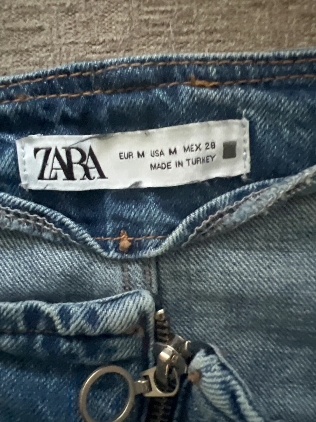 Zara Denim Skirt - Size M - photo 2