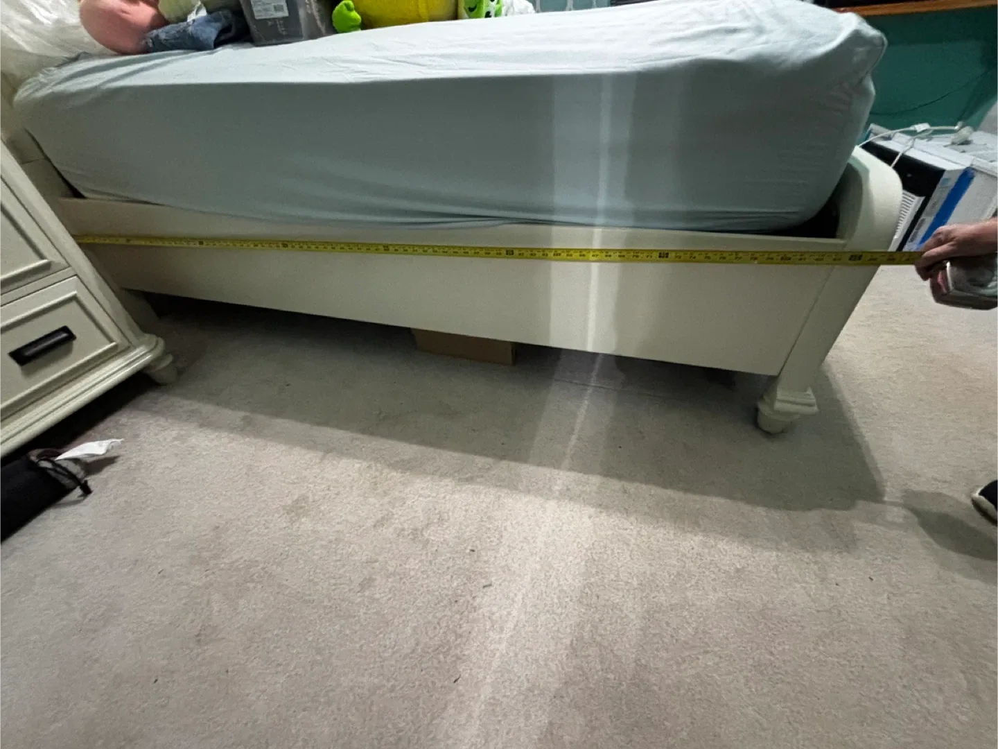 Queen Size Bed Frame with Dresser image indicator(6)