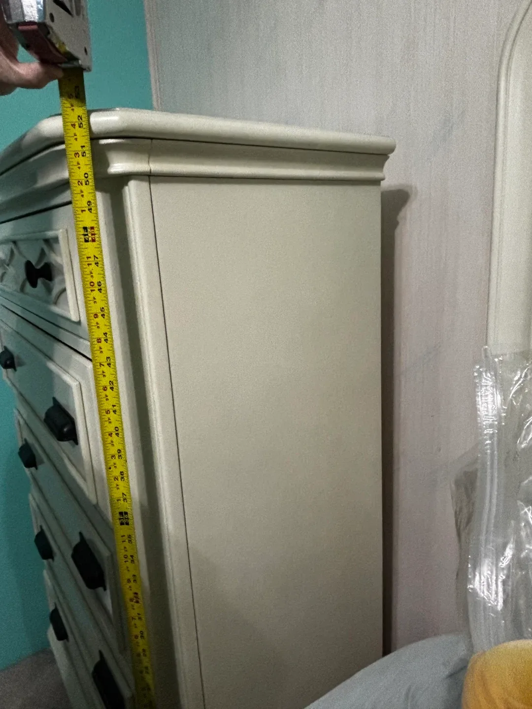 Queen Size Bed Frame with Dresser image indicator(8)