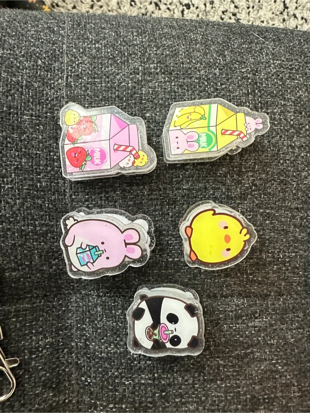 Cute Cartoon Character Badge Clips thumbnail