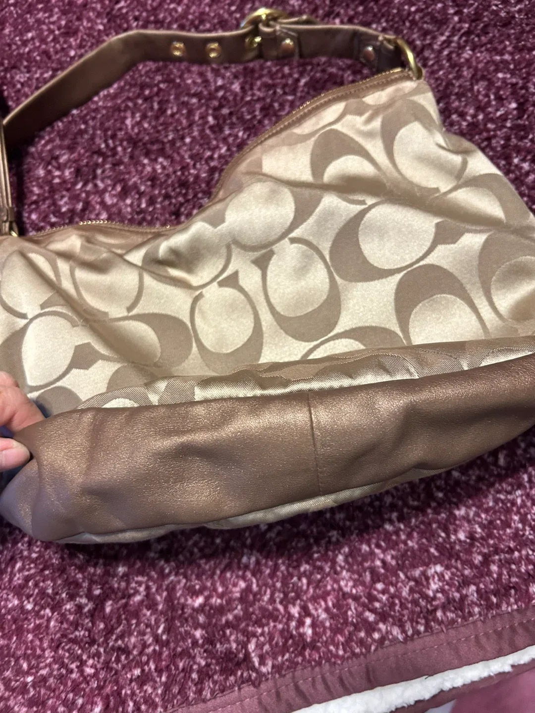 Coach Signature Hobo Bag image indicator(3)