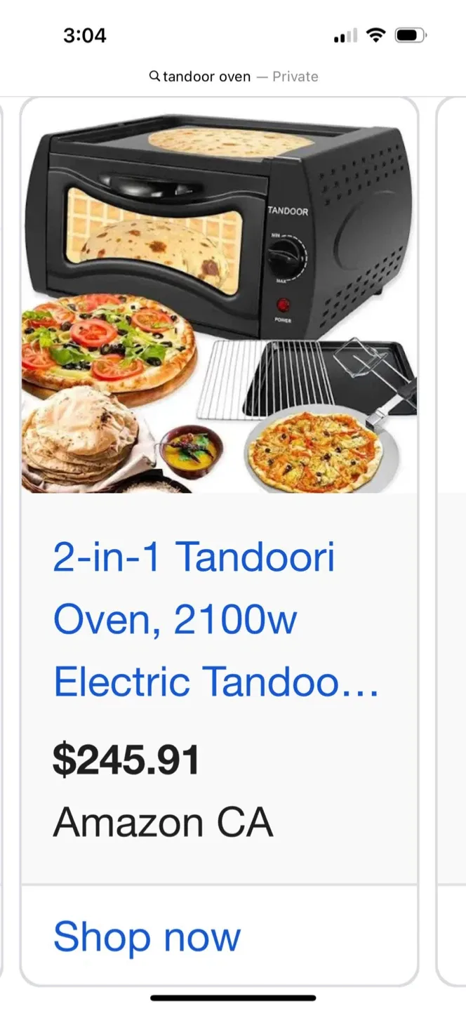 Tandoor Oven - 2-in-1 Tandoori Oven, 2100w Electric image indicator(4)