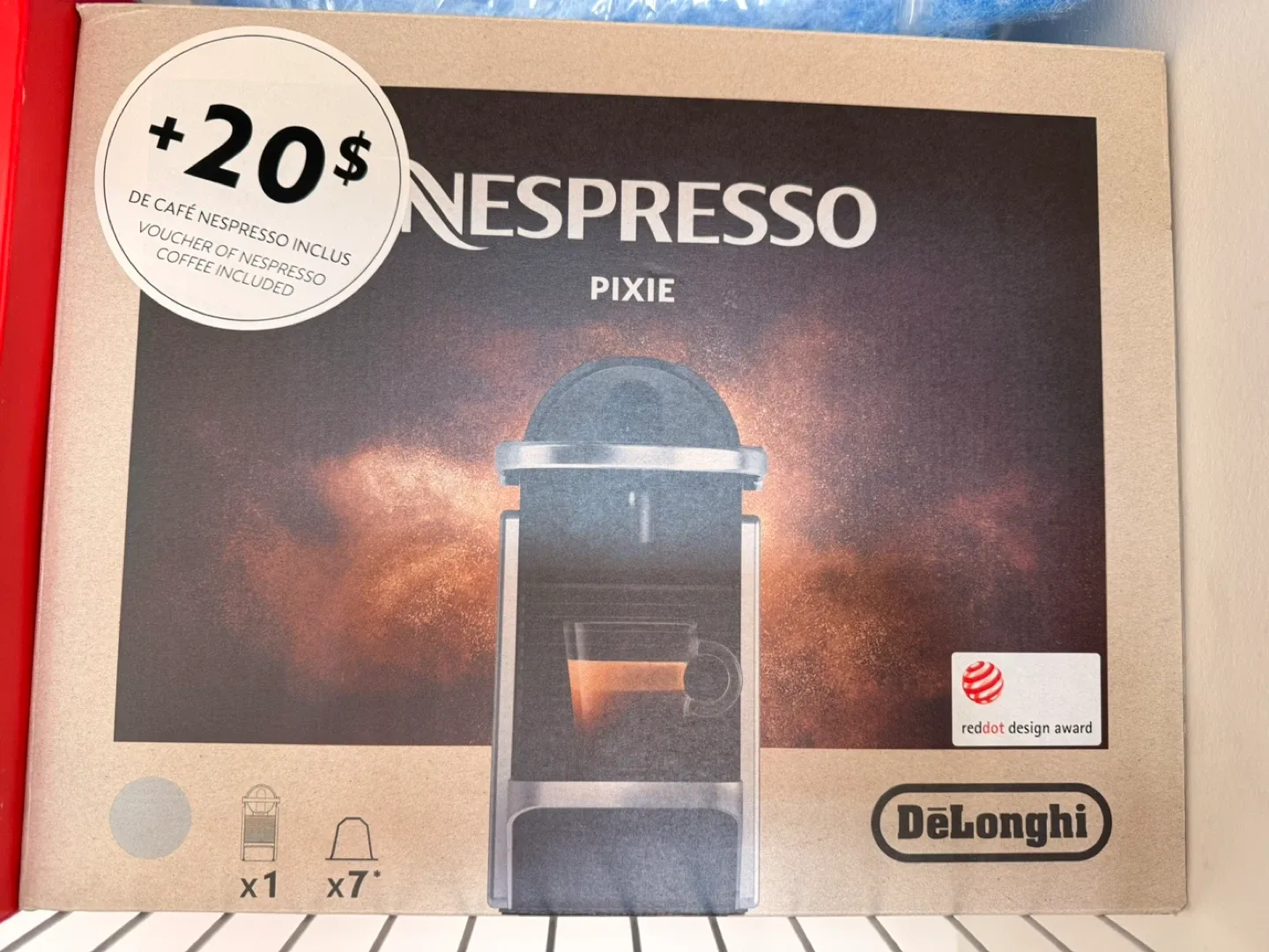 Nespresso Pixie Machine - Like New! image indicator(2)