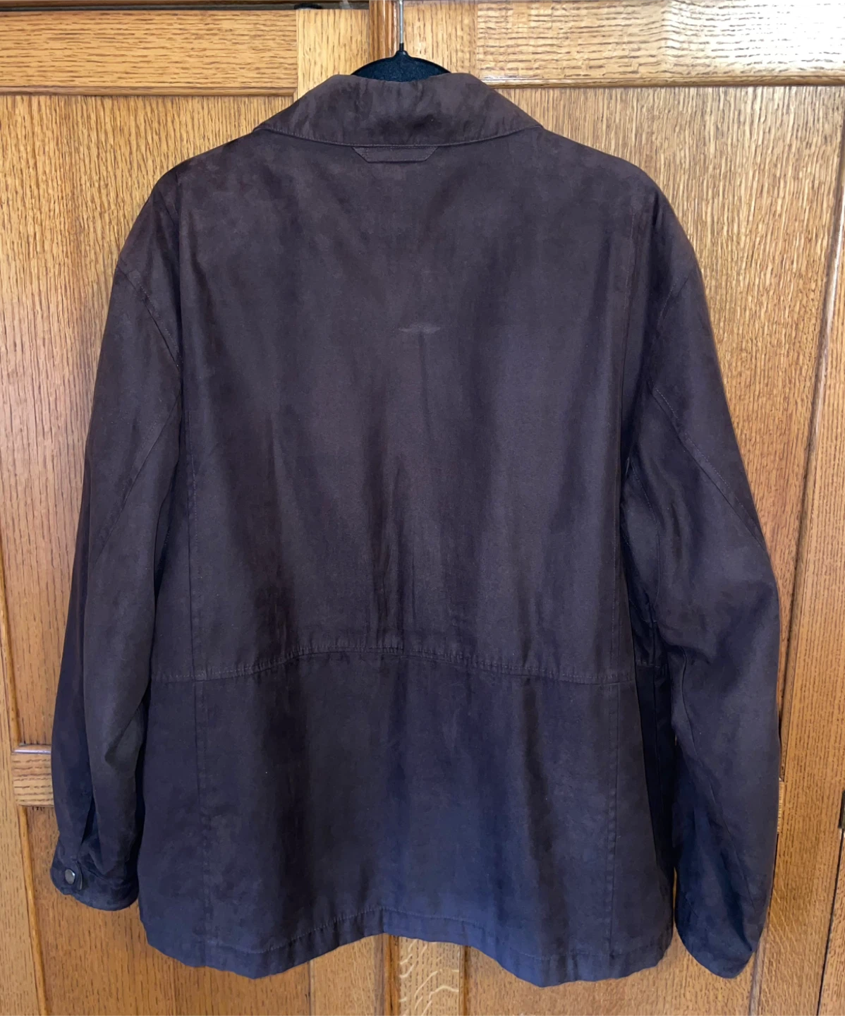 Brown Suede Men’s Jacket. Large - photo 3