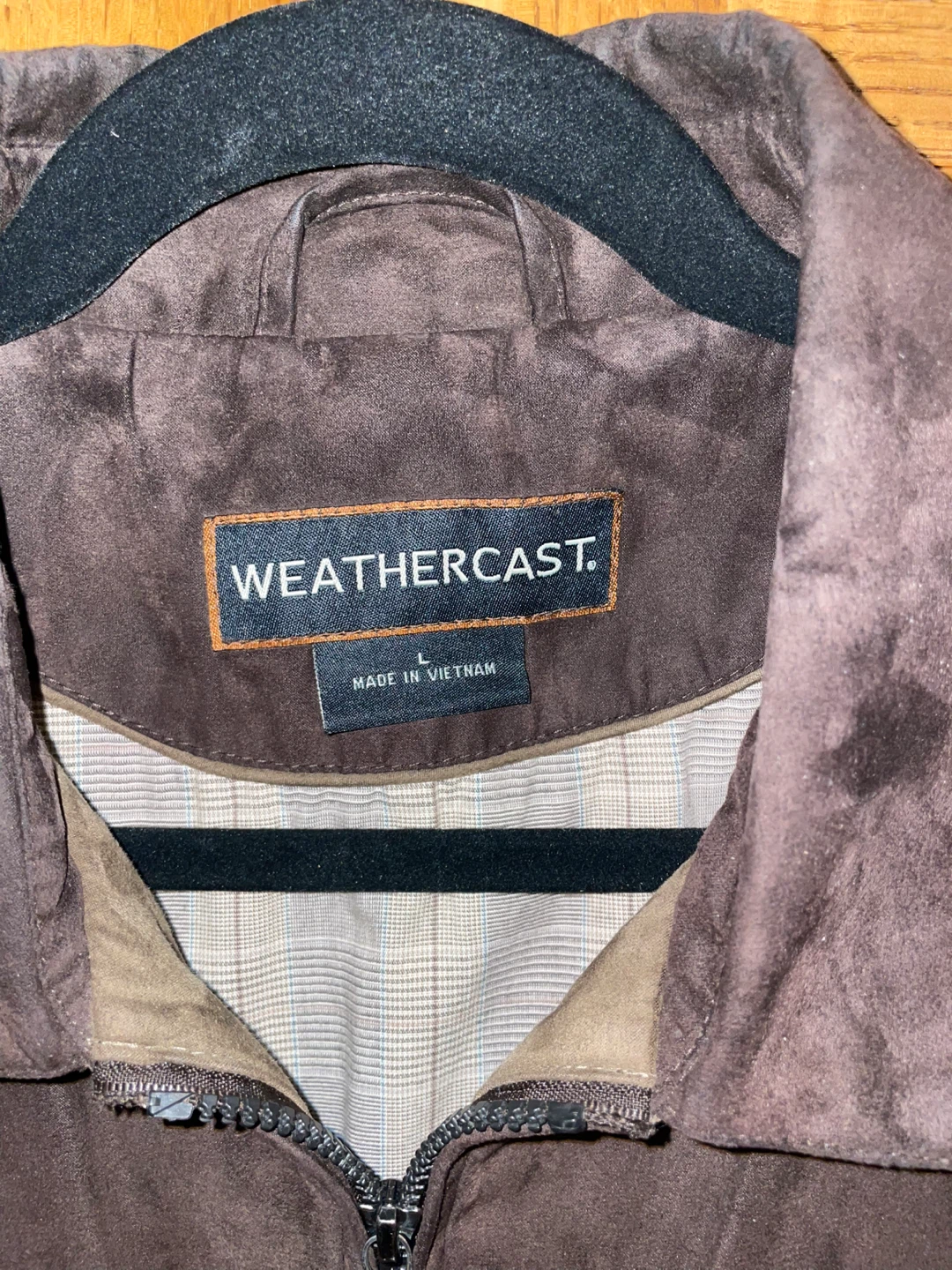 Brown Suede Men’s Jacket. Large - photo 2