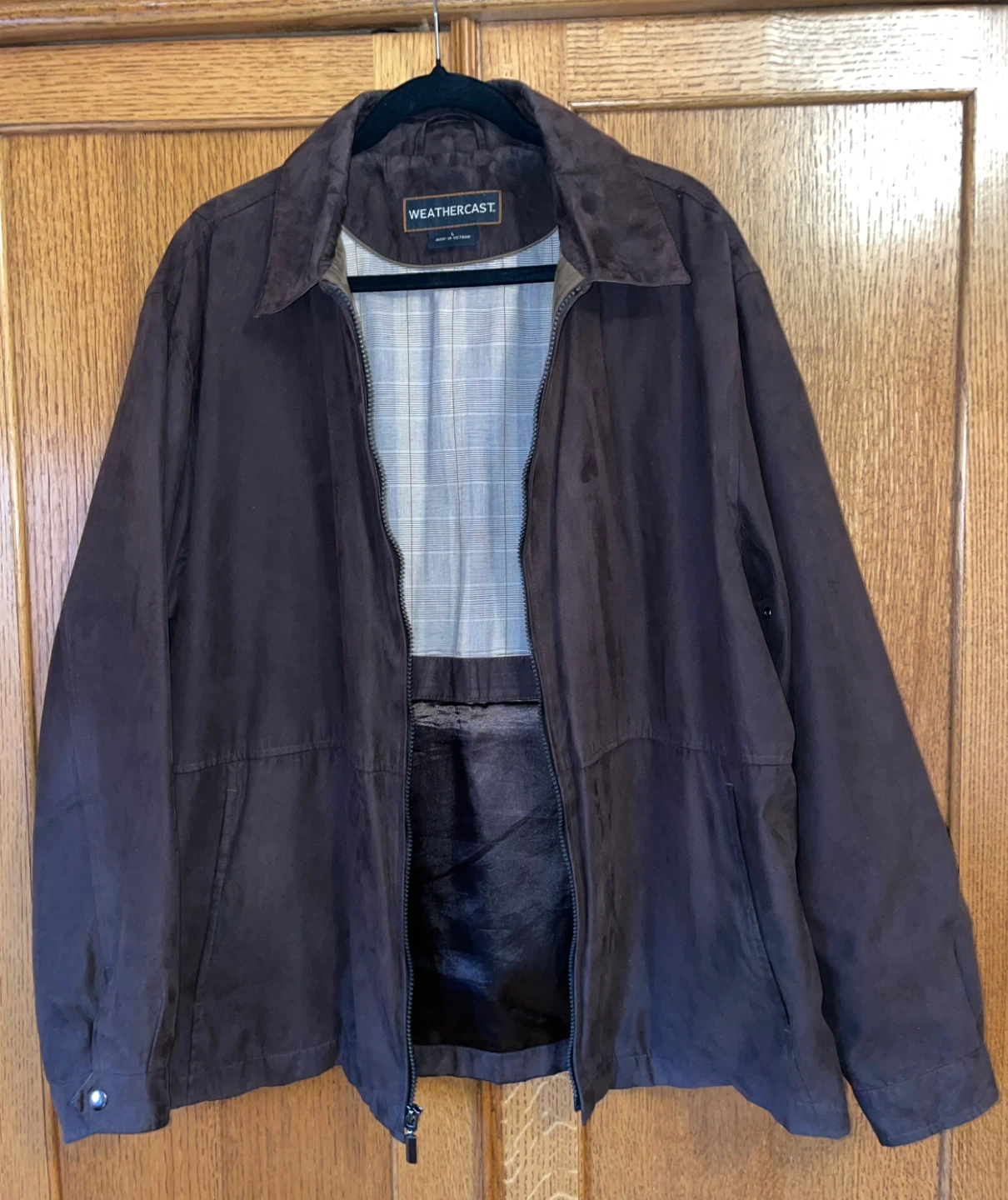 Brown Suede Men’s Jacket. Large - photo 4