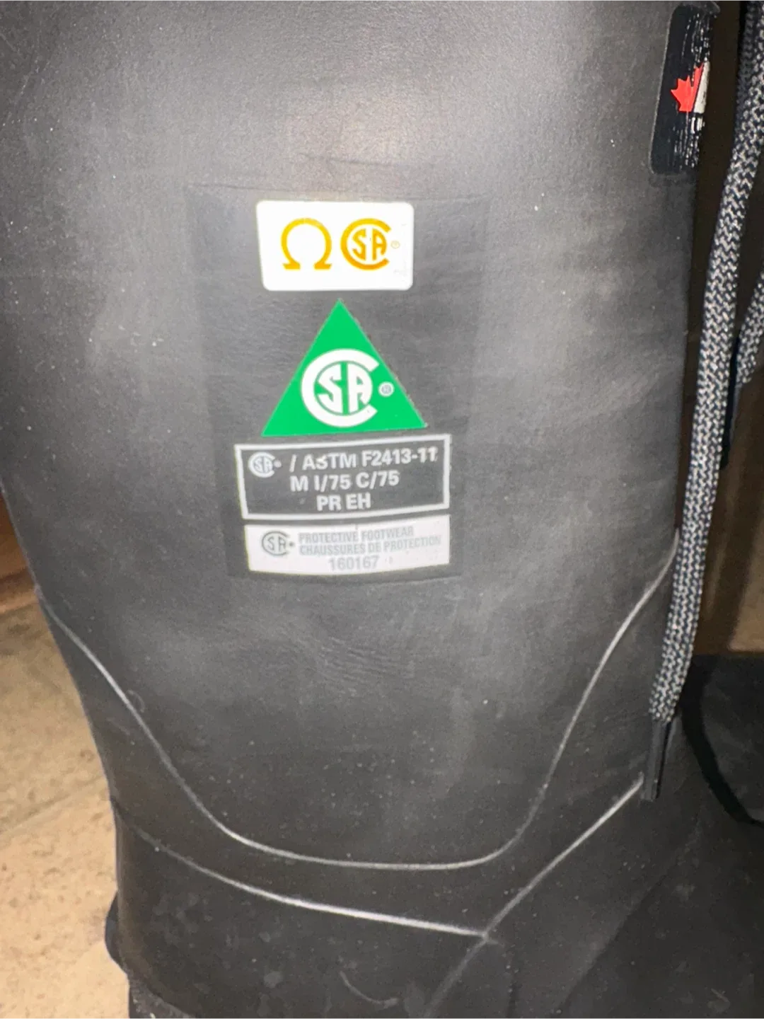 MEN'S BAFFIN HUNTER CSA INSULATED RUBBER SAFETY BOOT image indicator(7)