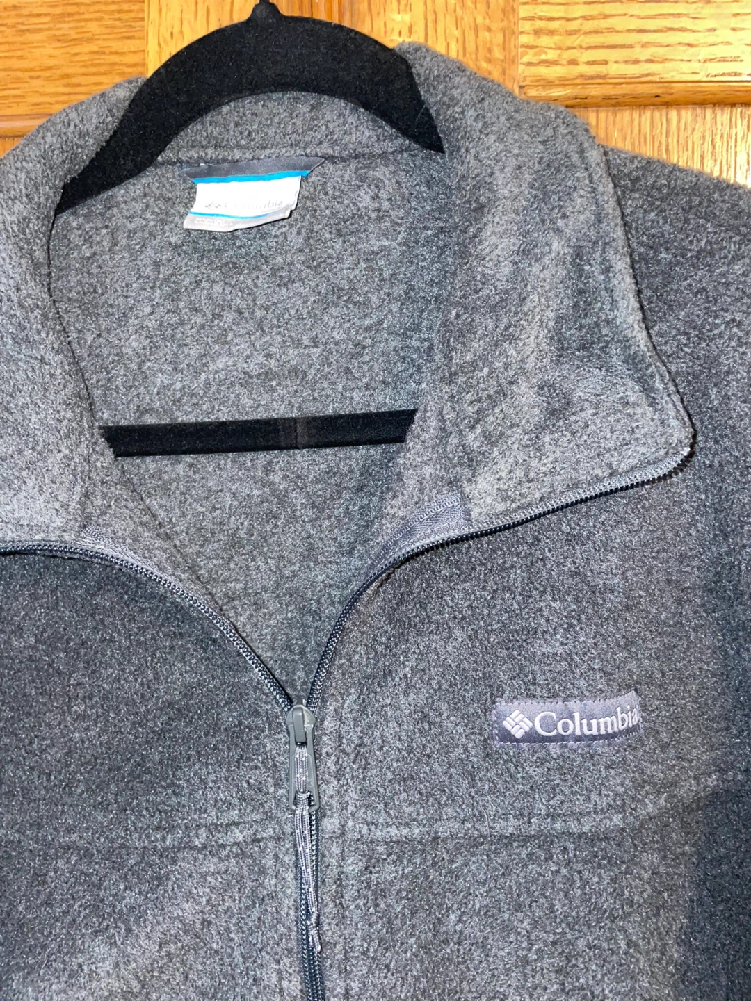 Columbia Grey Fleece Jacket. Large - photo 2