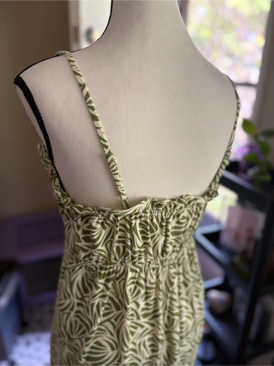 Green & White Sundress - photo 5