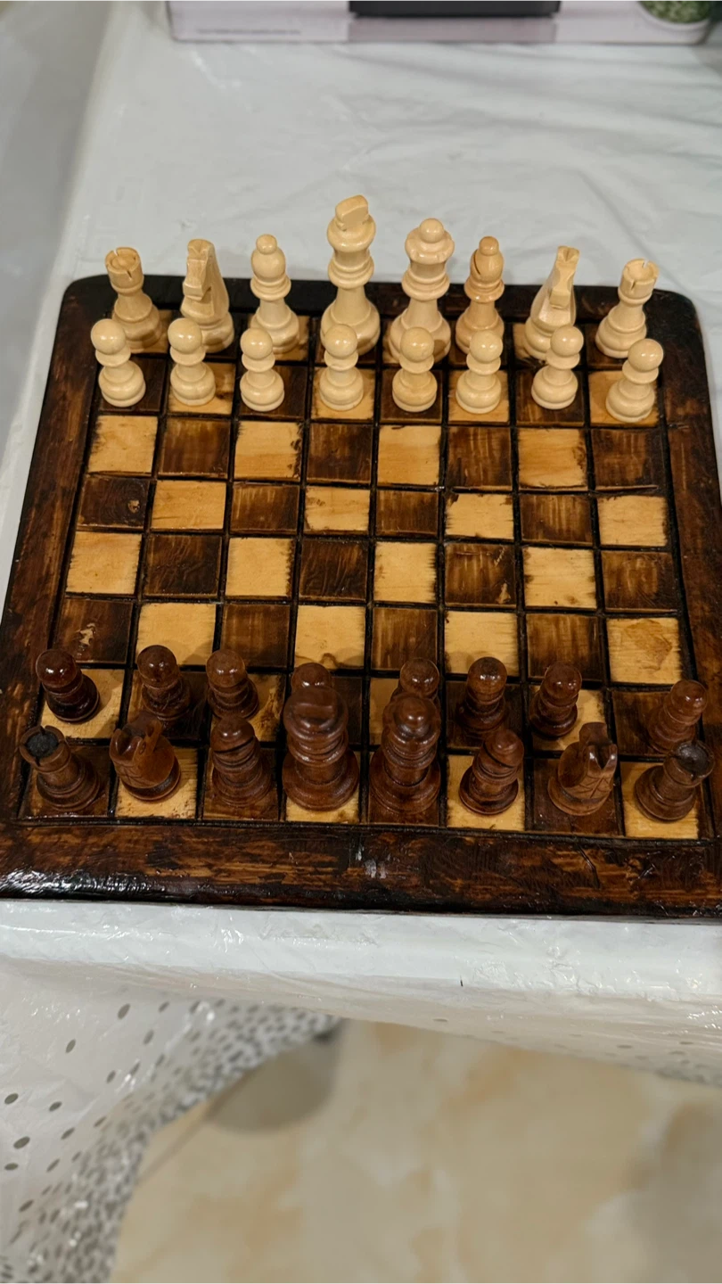 Wooden Chess Set - photo 2