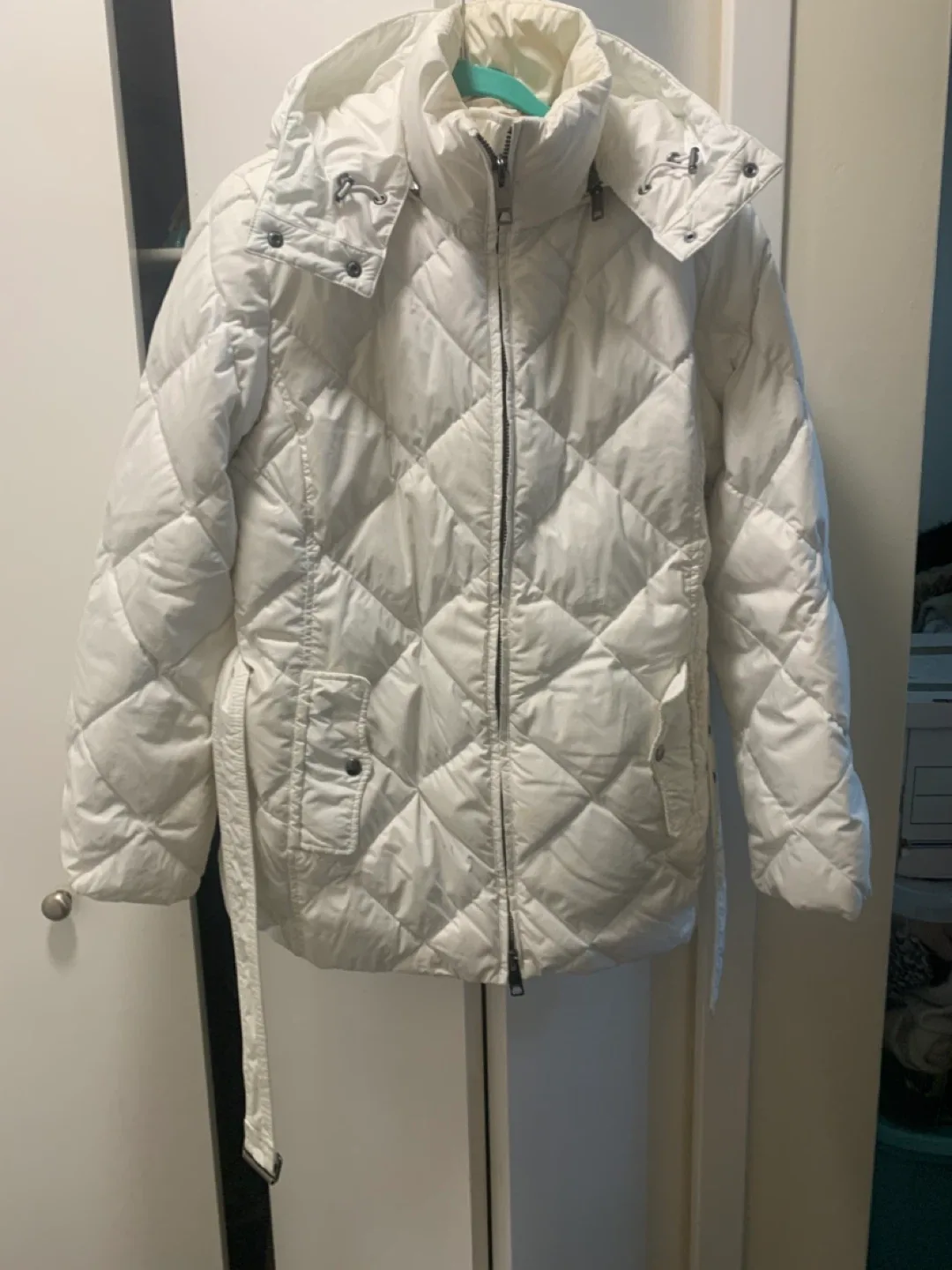 Authentic Burberry 100% goose down filled coat szL thumbnail
