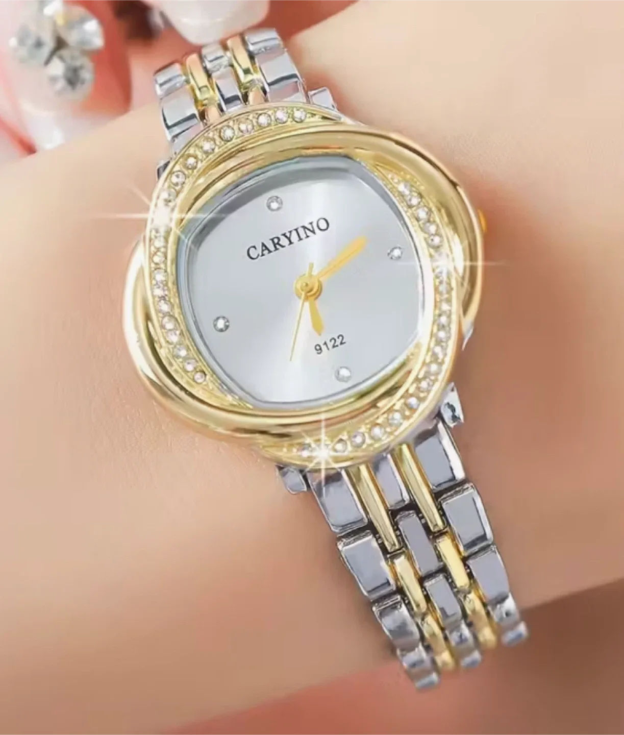 Caryino Women's Watch - Gold & Silver thumbnail