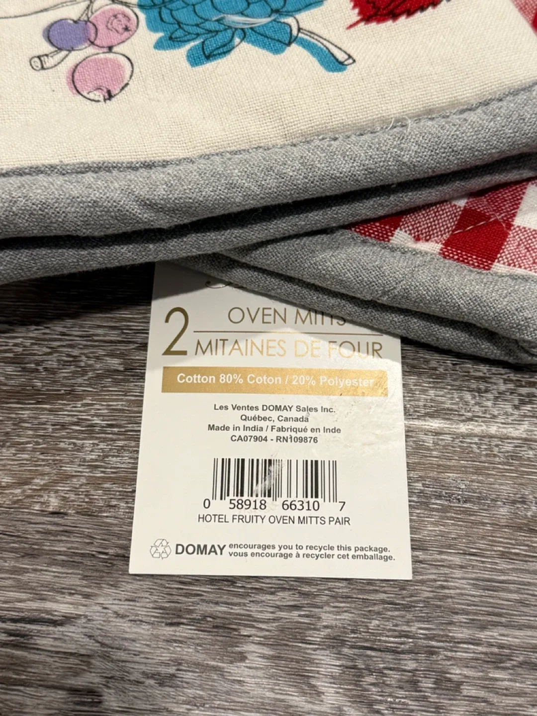 Hotel Fruity Oven Mitts Pair - New image indicator(4)