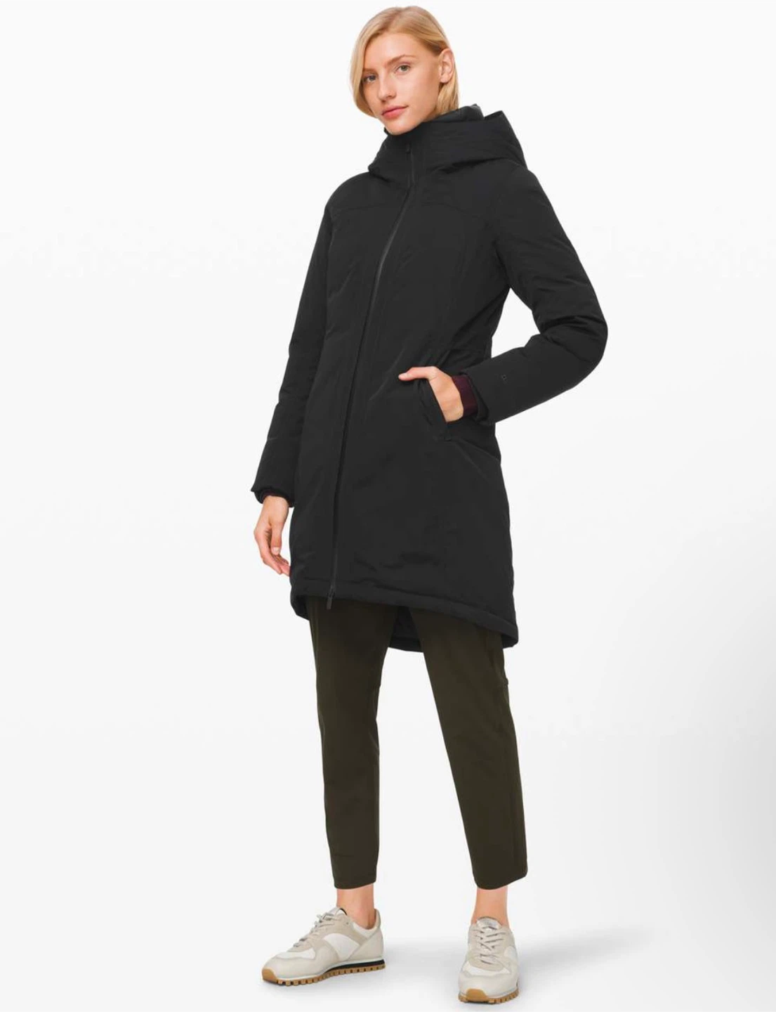 Lululemon Winter Warrior Long Parka - Size 4