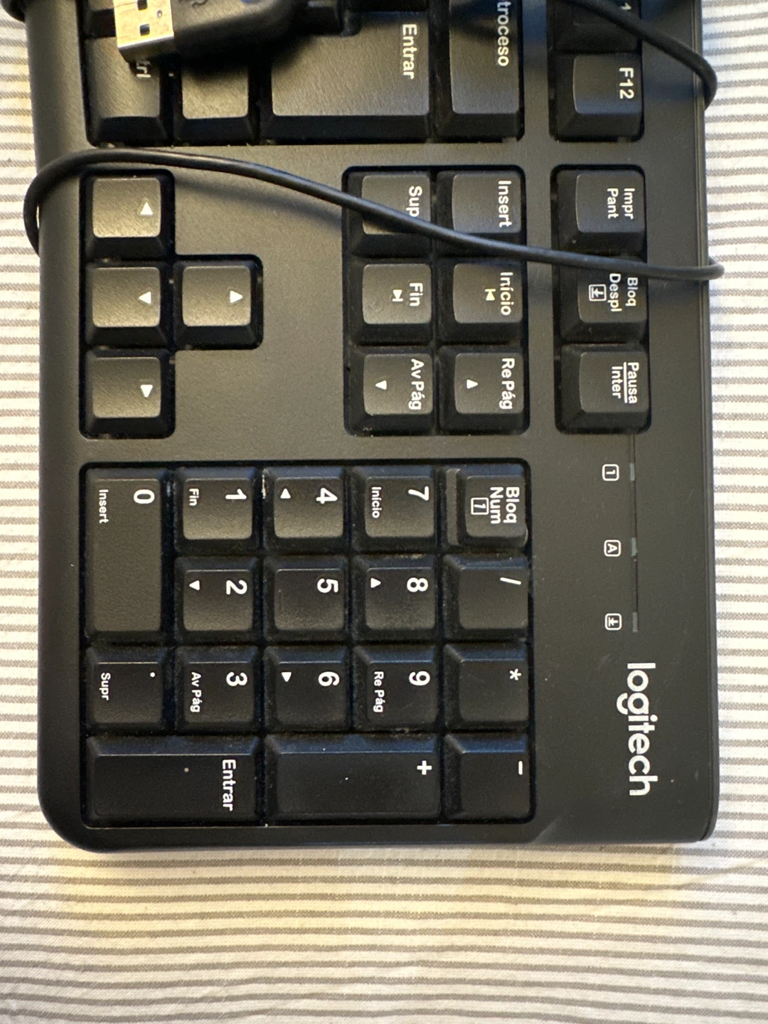 Logitech K120 Keyboard - Black - photo 2