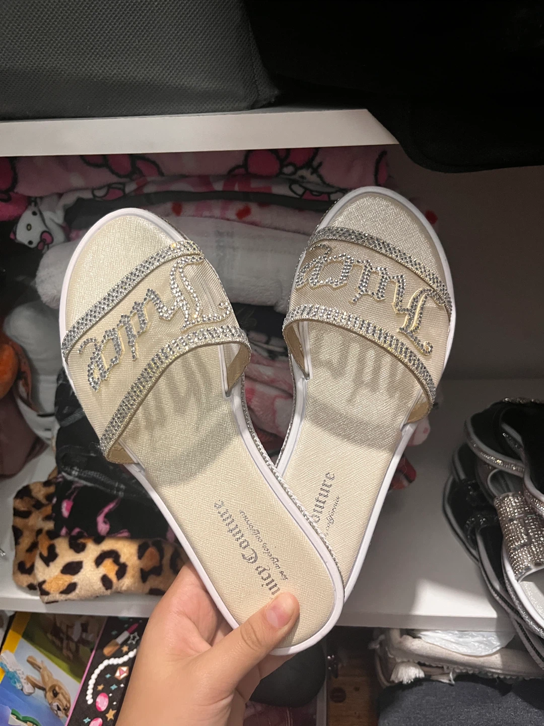 Juicy Couture Women's Slides, US Size 6