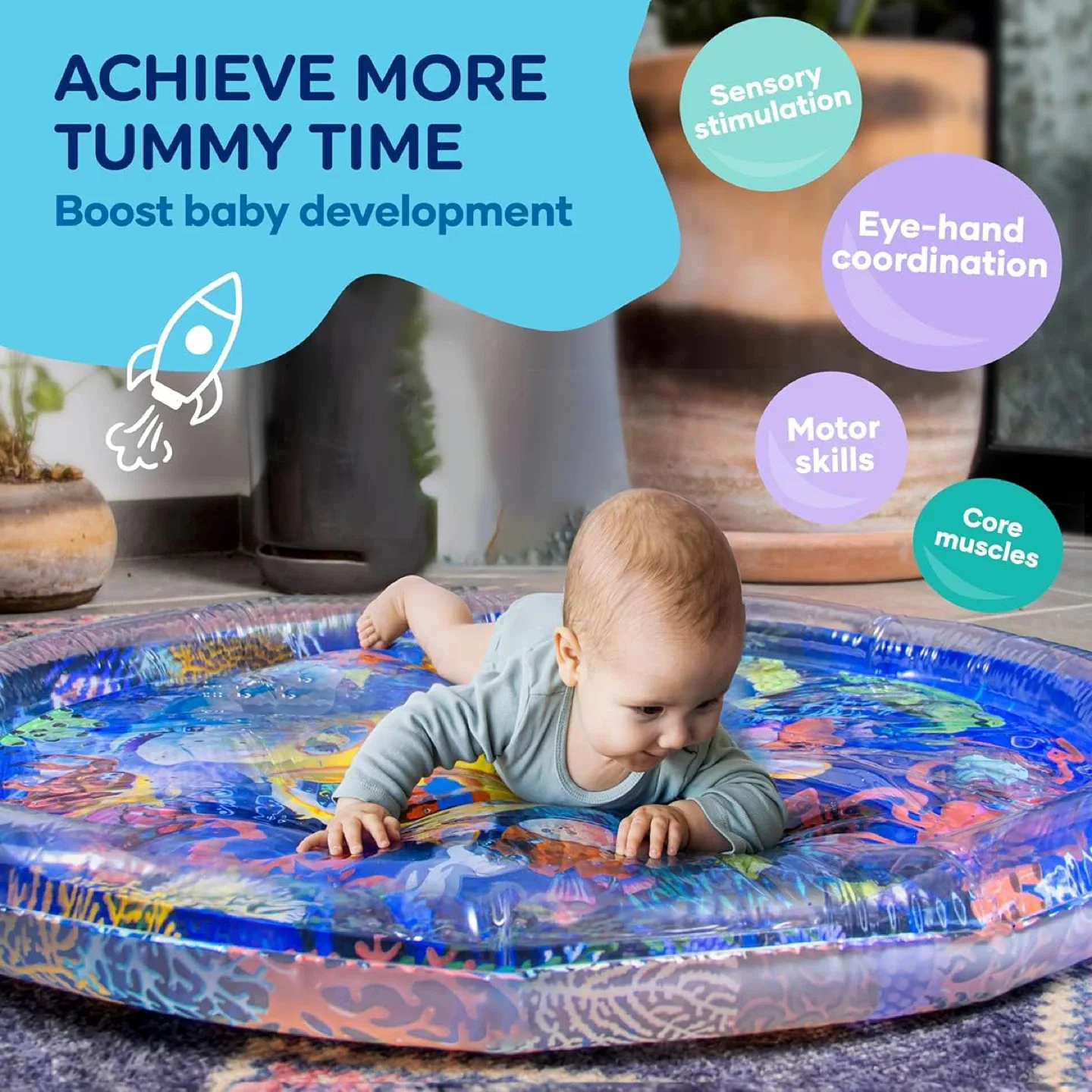 Extra Large Multi-Stage Activity Center - Water Mat image indicator(2)