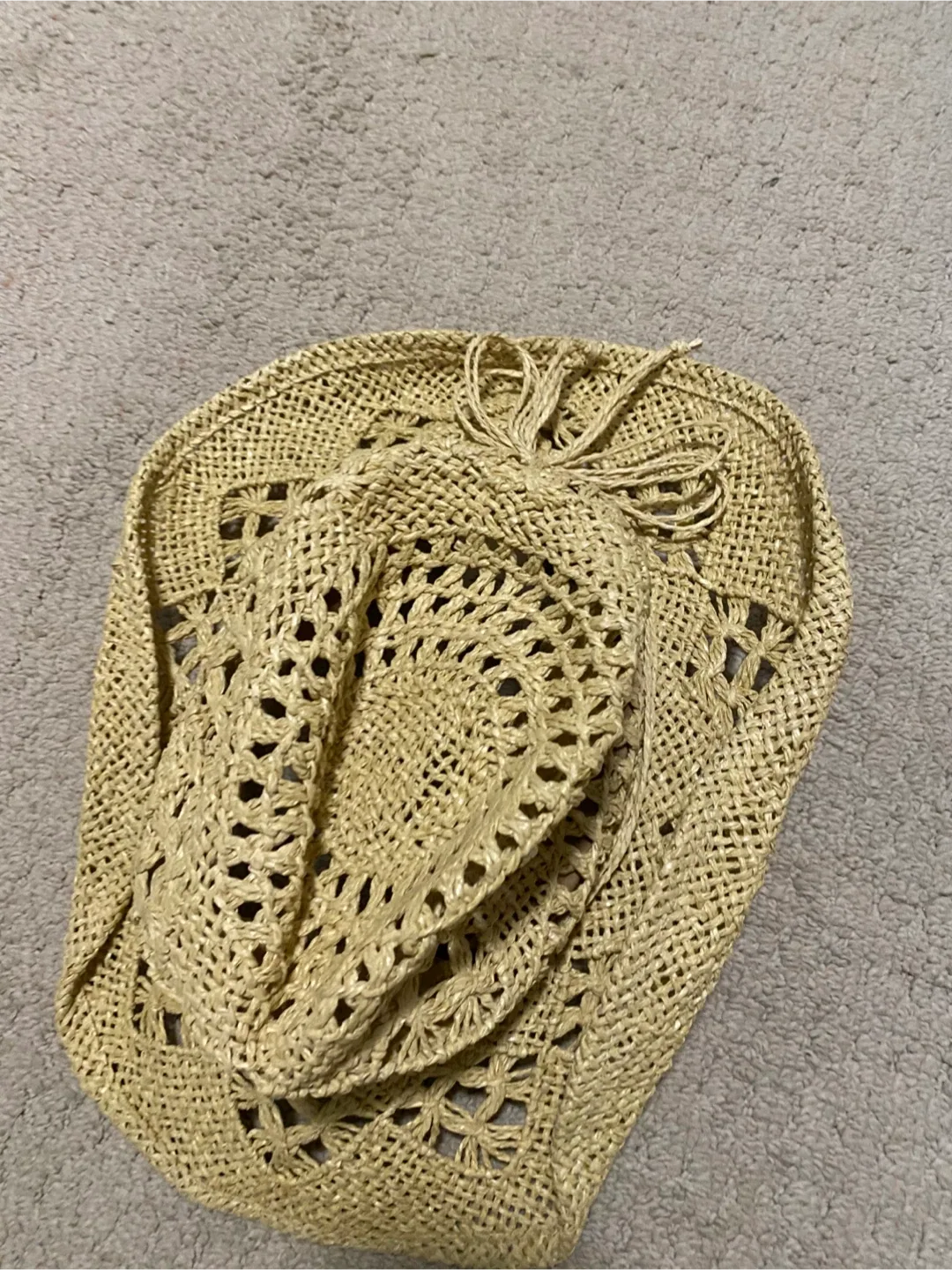 Aritzia Little Moon straw Hat - Size S image indicator(2)