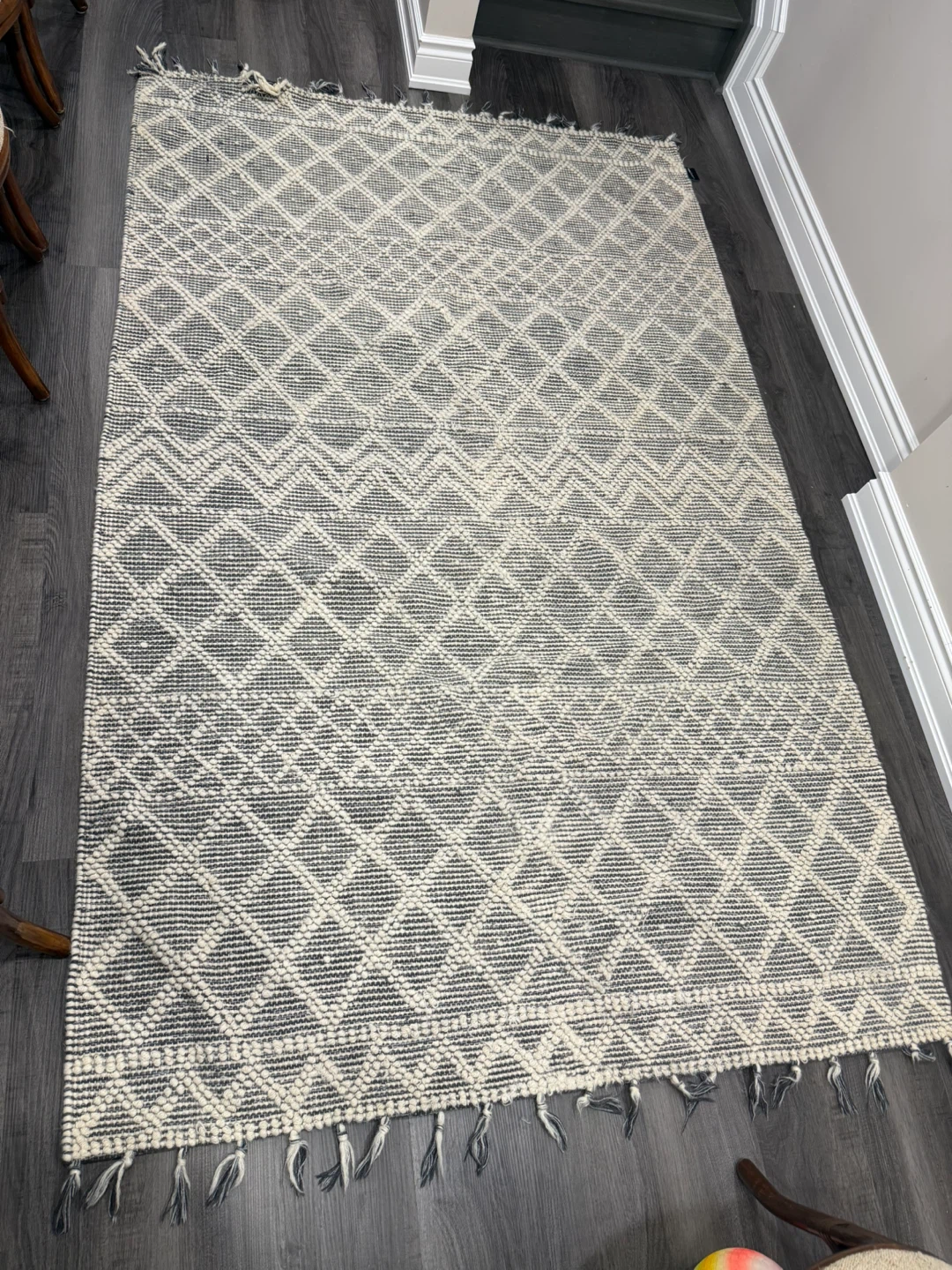Dynamic Rugs Liberty 5' x 8' Ivory/Gray Rug