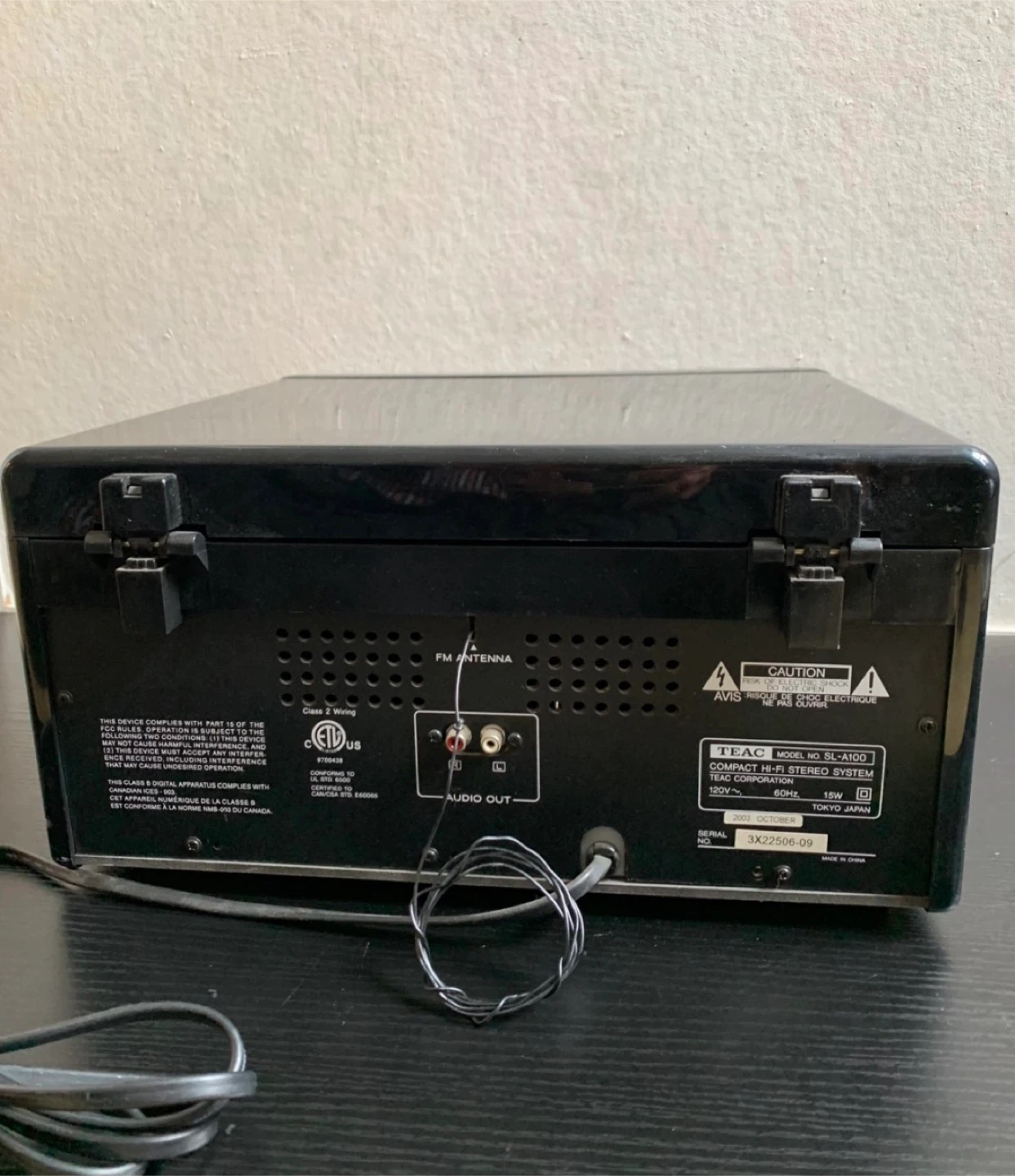 TEAC Compact Record Player, Turntable AM/FM Radio - photo 4