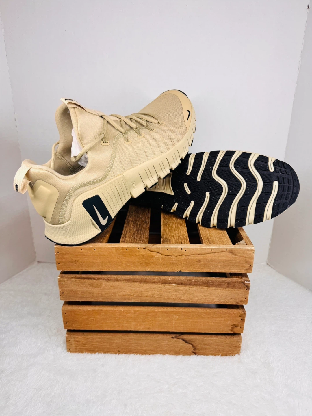 NEW Nike Free Metcon 6 Training Shoes Sz 12 Desert Khaki - photo 2