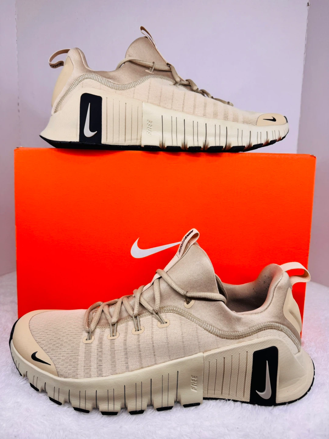 NEW Nike Free Metcon 6 Training Shoes Sz 12 Desert Khaki