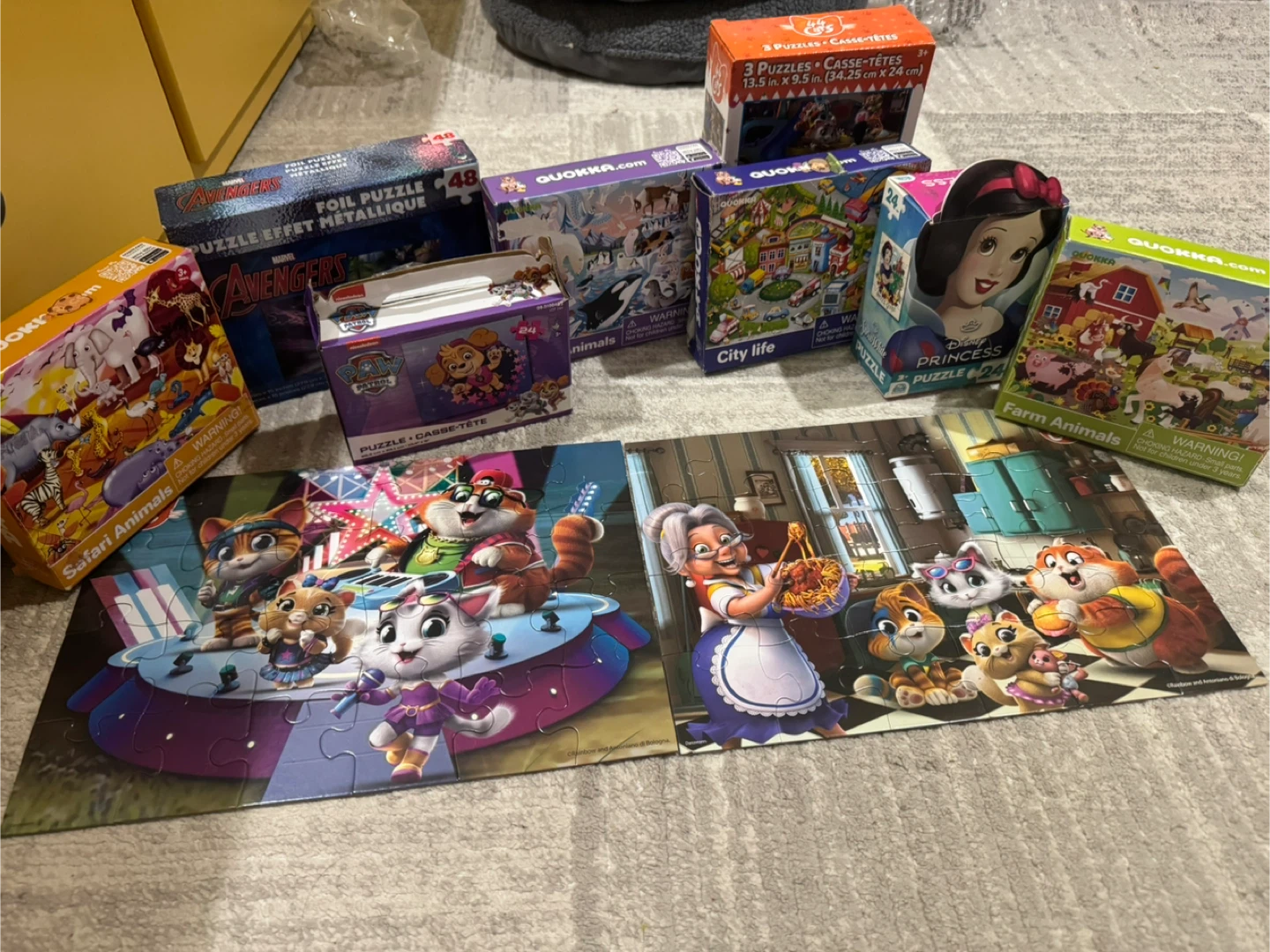 Assorted Kids Puzzles - Paw Patrol, Disney, Quokka - photo 2