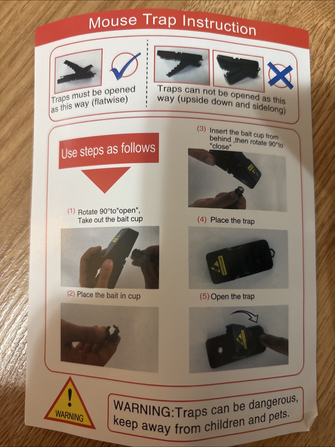 Mouse Traps - set of 4 - photo 2