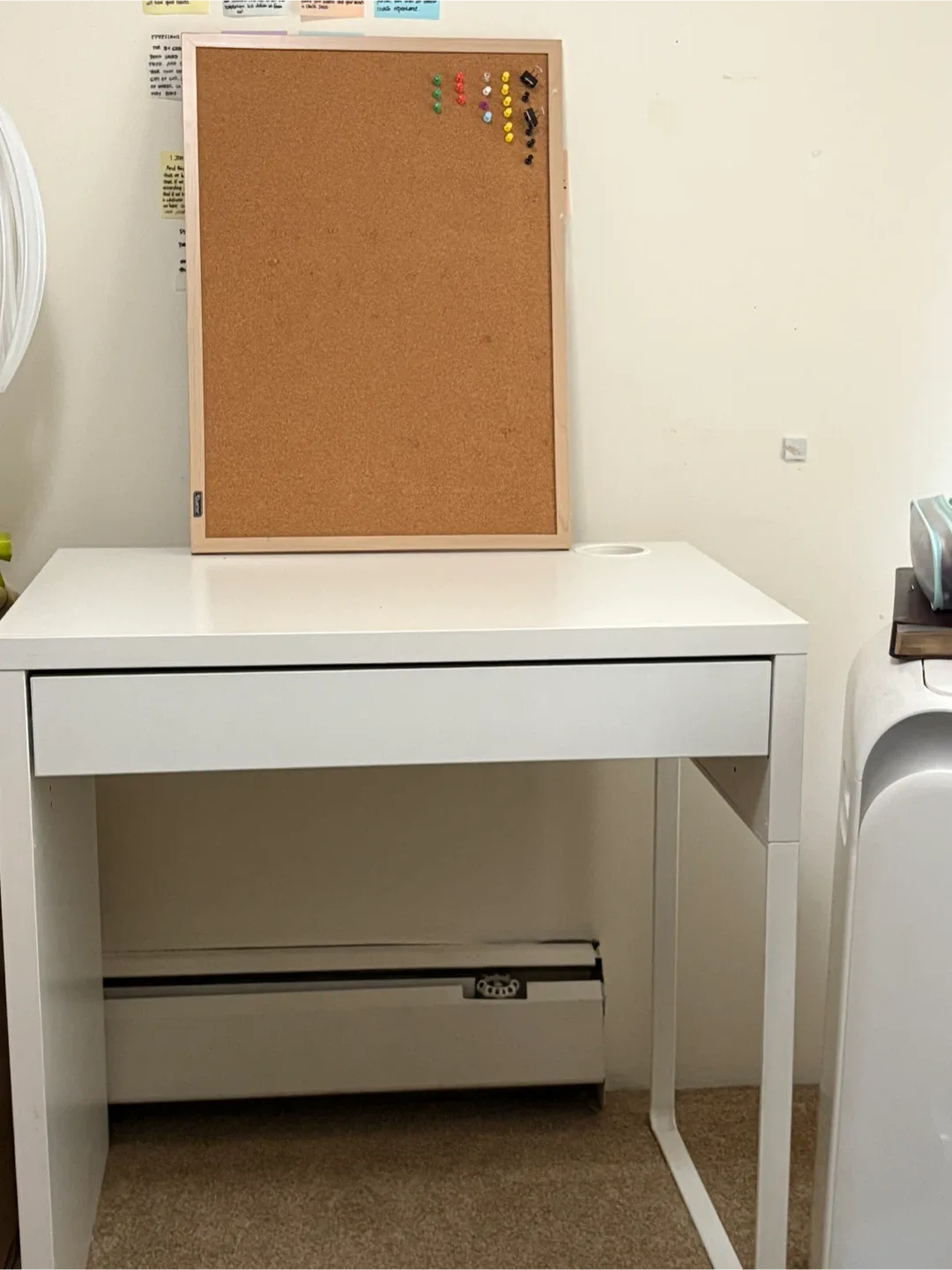 Ikea Desk and Corkboard image indicator(2)