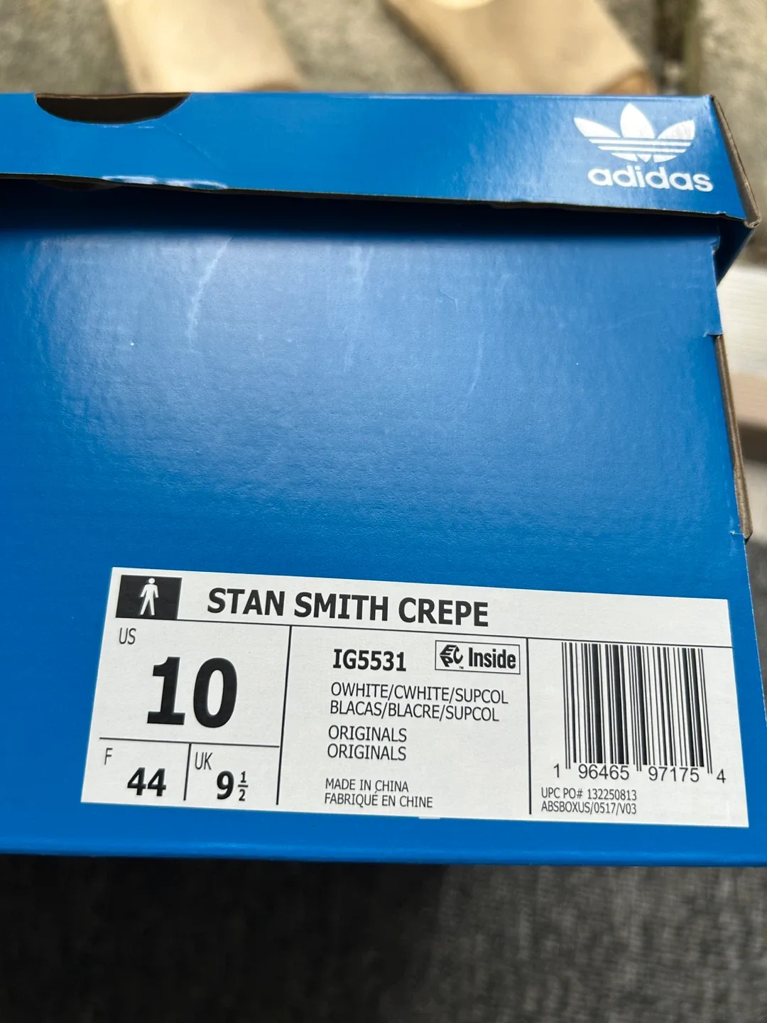 Adidas Stan Smith Crepe - Size 10 Men's) image indicator(2)