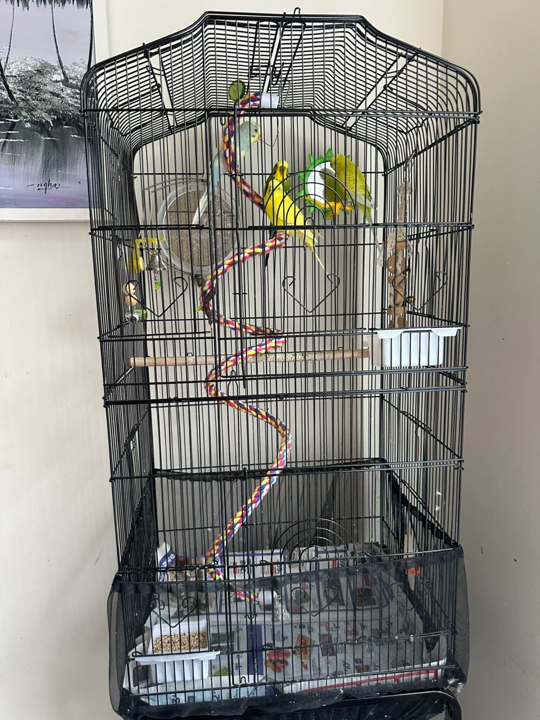 Bird Cage with Stand