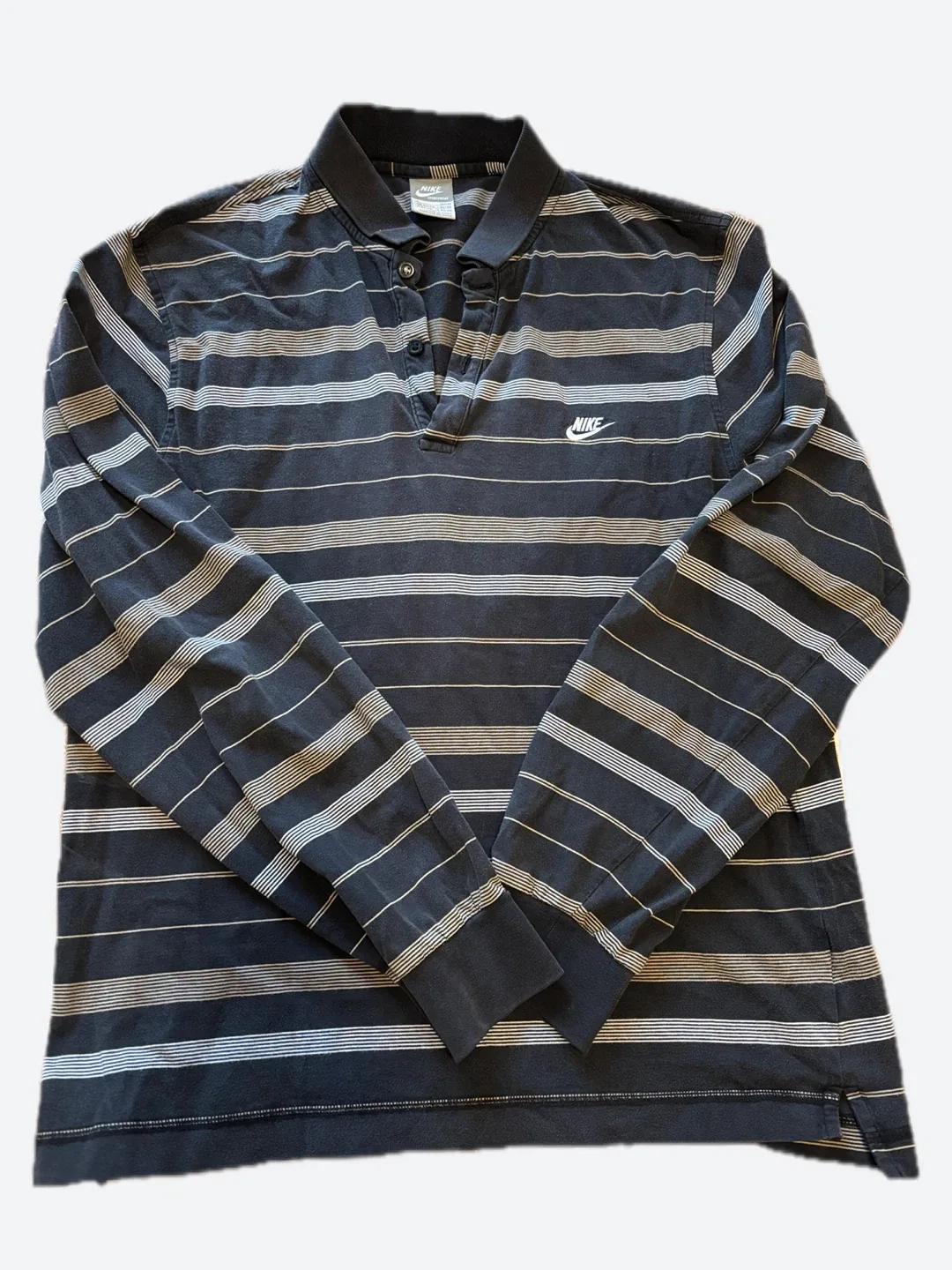Nike Sportswear Striped Polo, Size L thumbnail