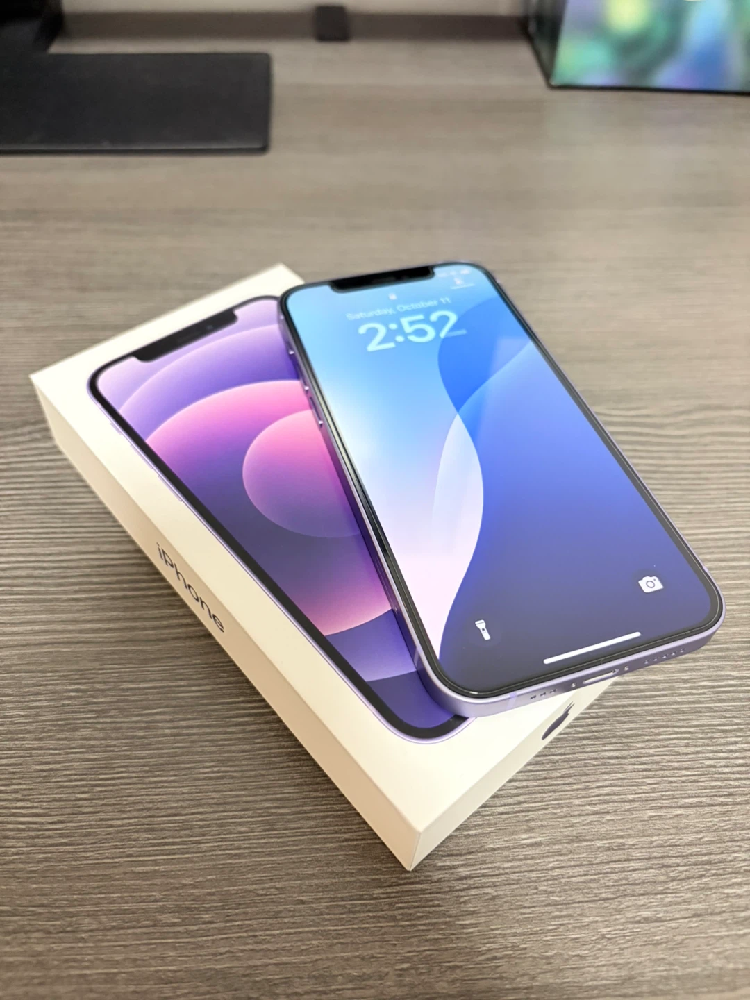Apple iPhone 12 - 128 GB Purple - MINT Condition - photo 5
