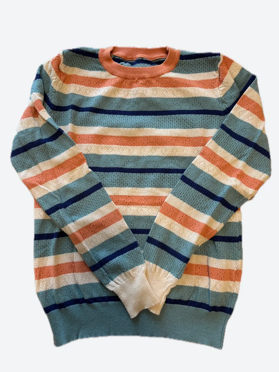 Vintage Striped Knit Sweater thumbnail