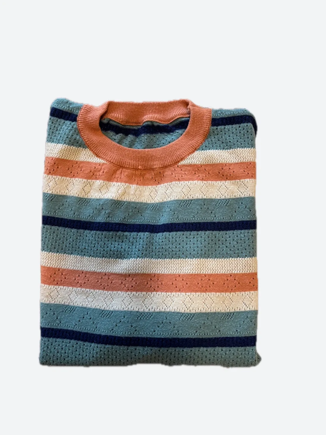 Vintage Striped Knit Sweater image indicator(2)