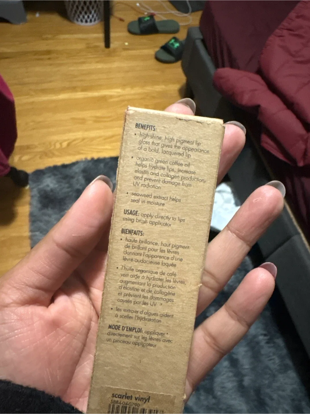 Stila Stay All Day Vinyl Lip Gloss - Scarlet Vinyl image indicator(2)