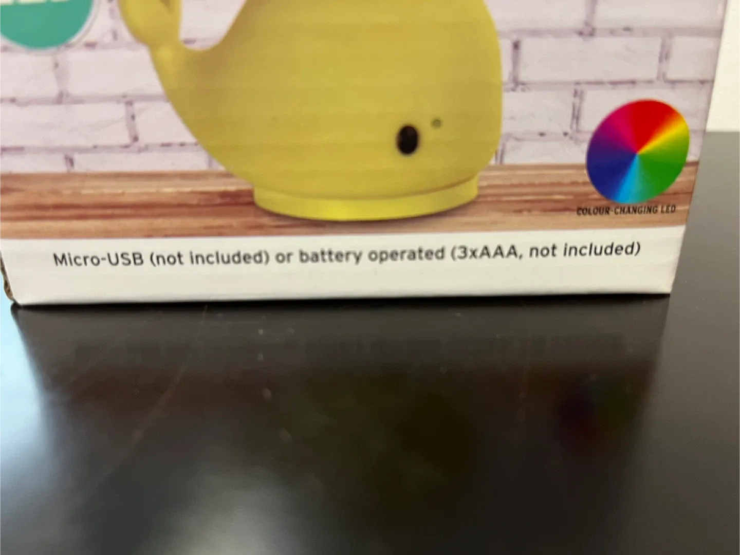 Deco Lite Touch Silicone Whale Night Light - New! image indicator(3)