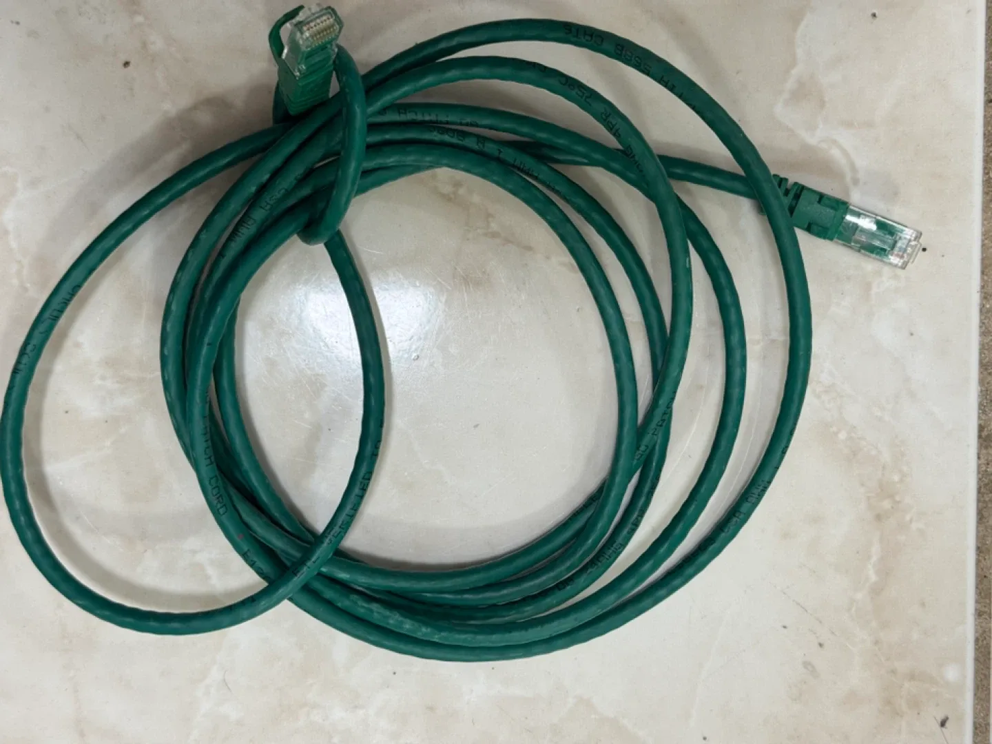 Green Ethernet Cable thumbnail