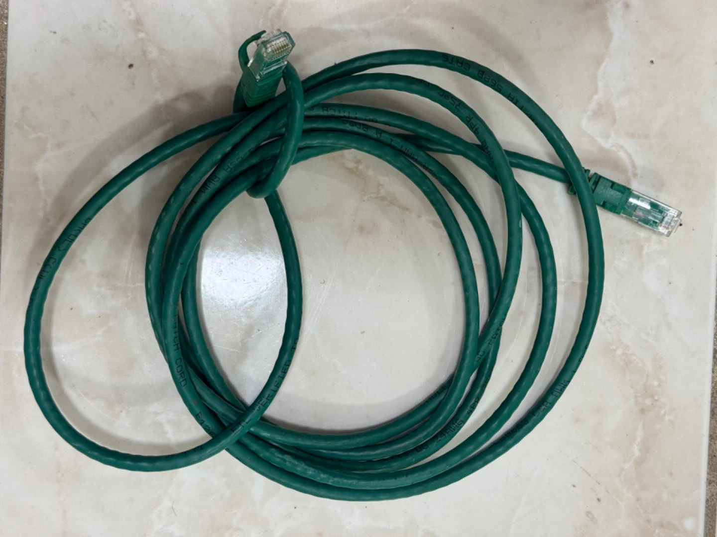 Green Ethernet Cable - photo 2