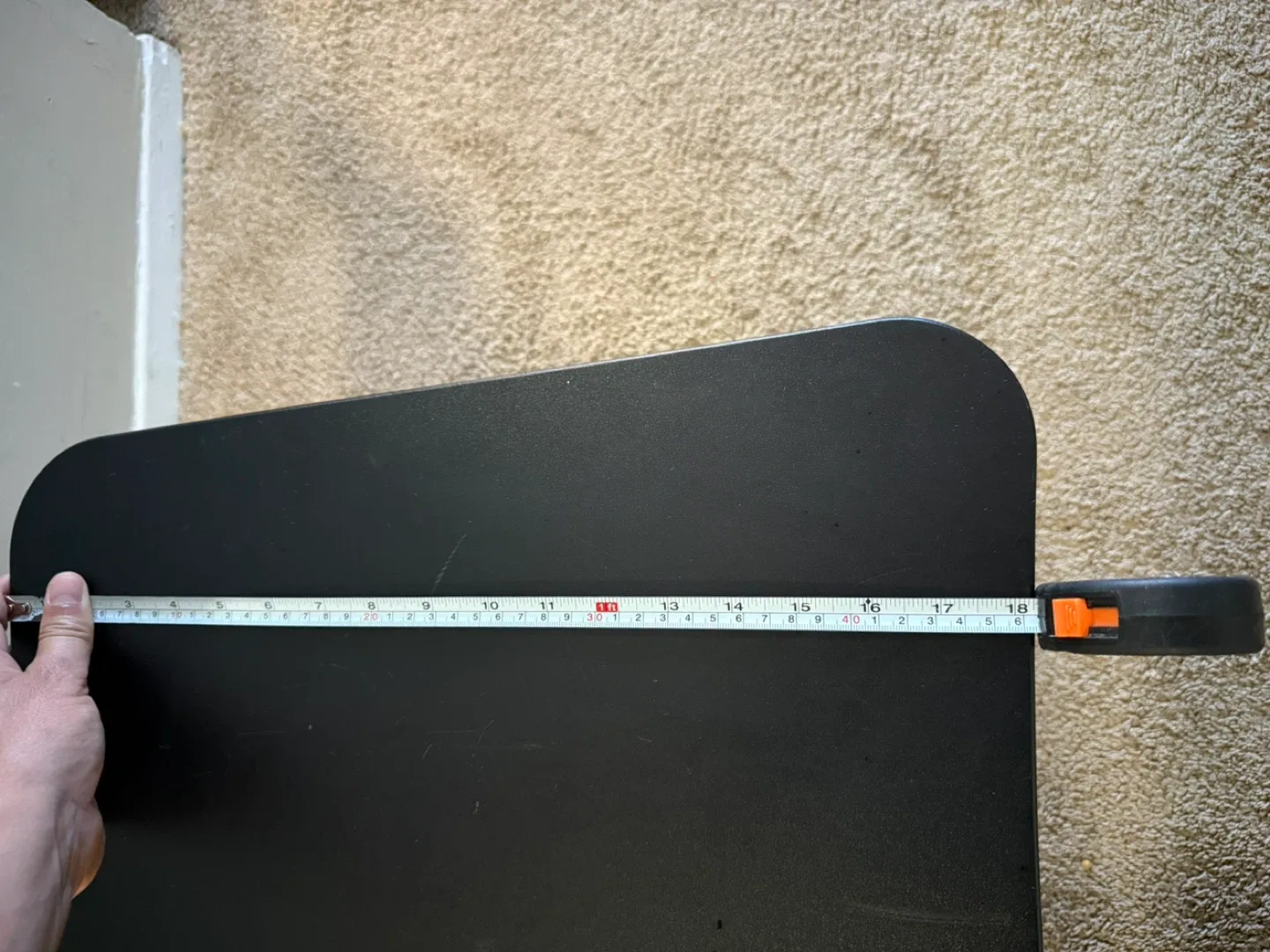 Black Adjustable Standing Desk image indicator(3)