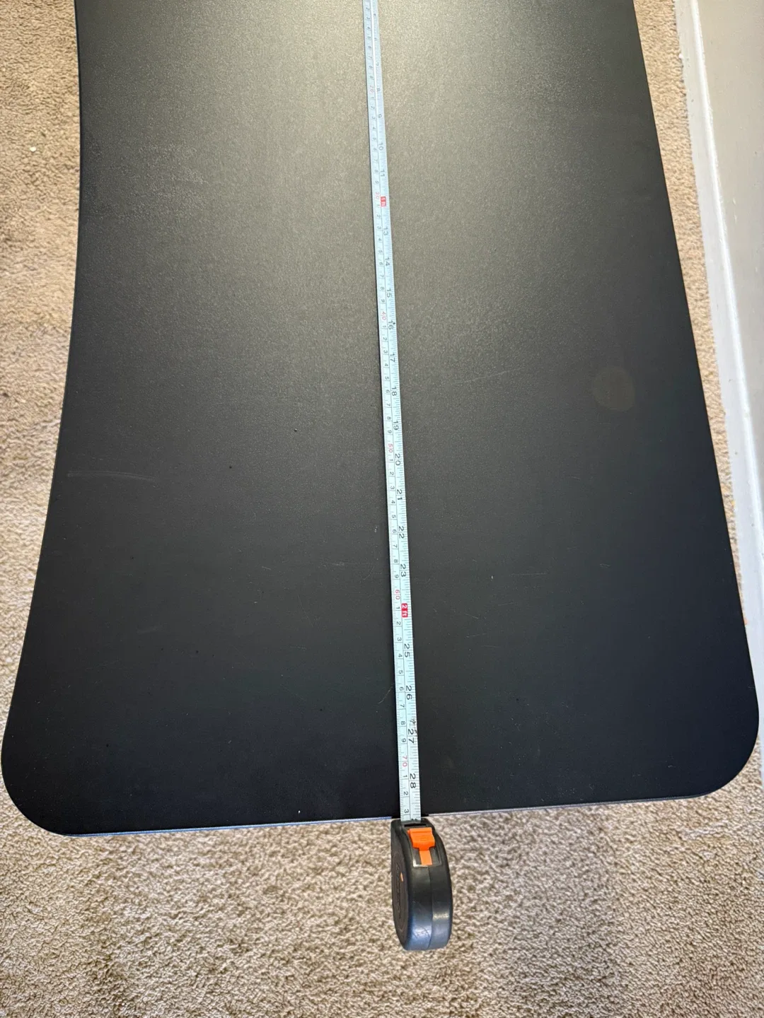 Black Adjustable Standing Desk image indicator(2)