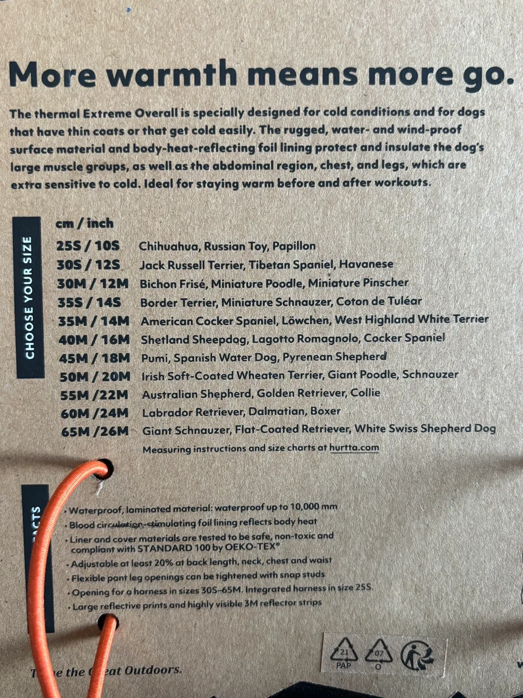 Hurtta Extreme Overall Dog Snowsuit image indicator(5)