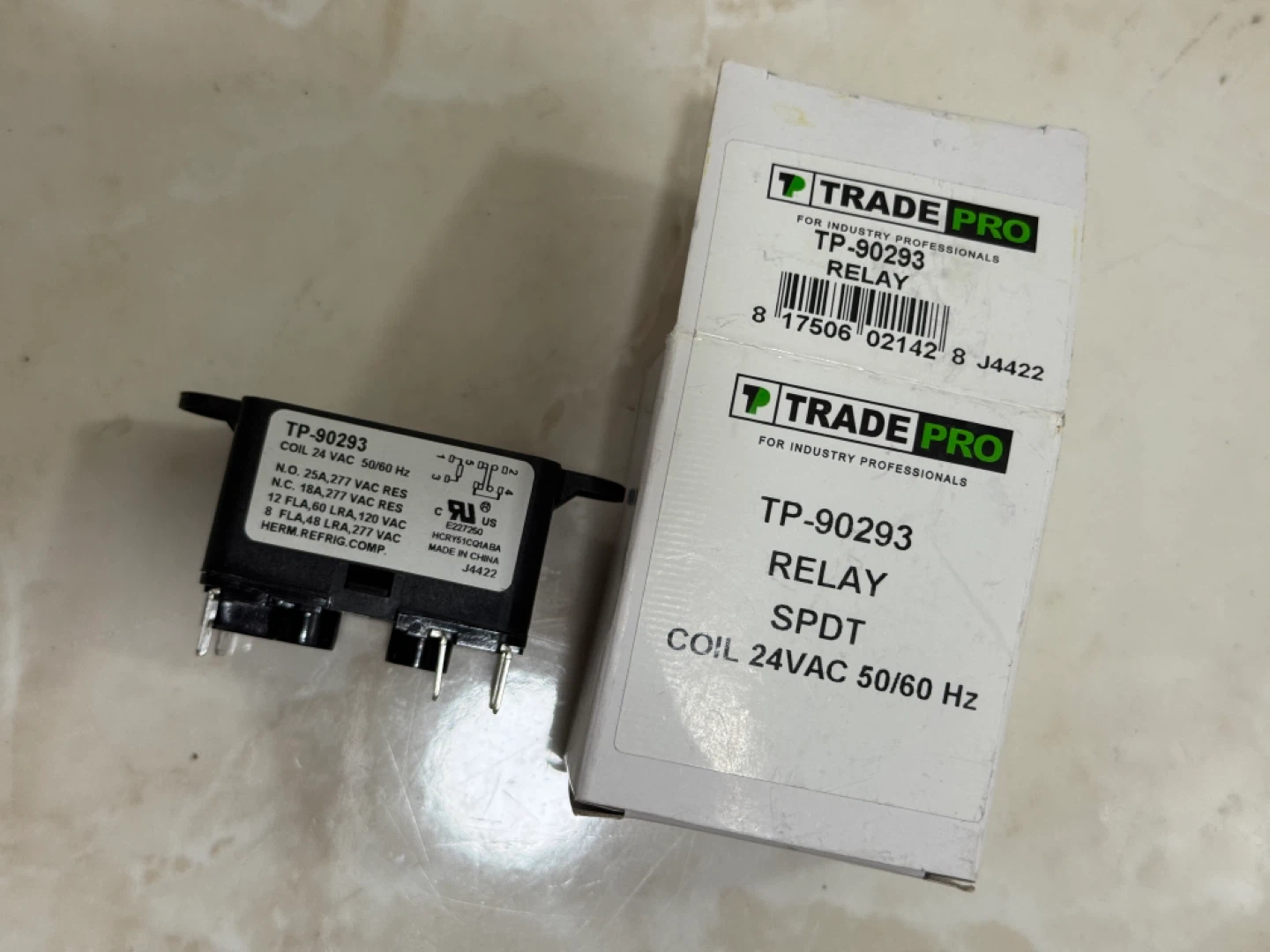 TRADE PRO TP-90293 Relay - New in Box