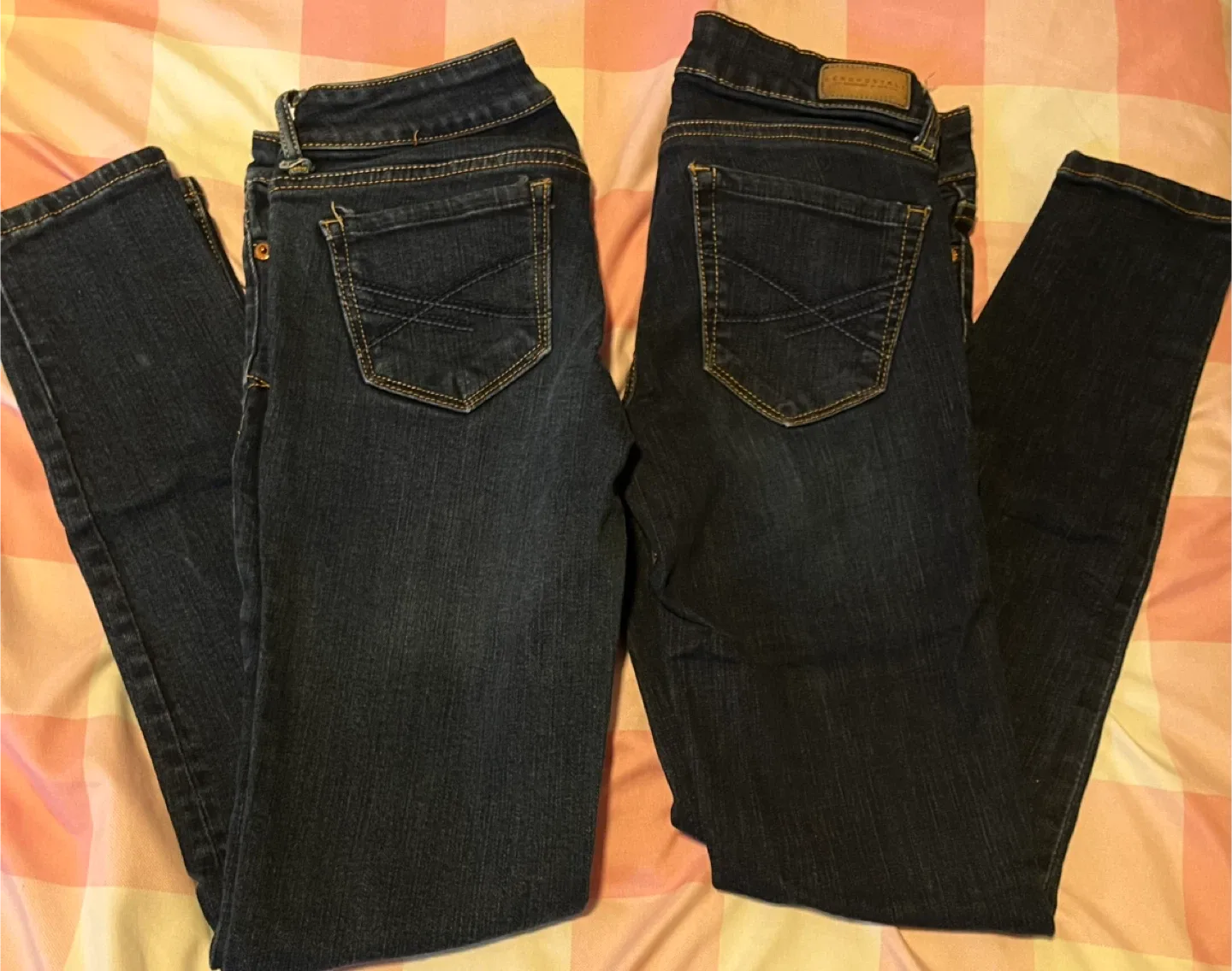 Aeropostale Dark Wash Jeans Size 000 image indicator(4)