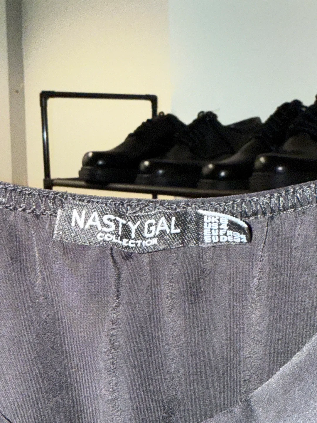 Nasty Gal Black Bodysuit - Size 2 image indicator(2)