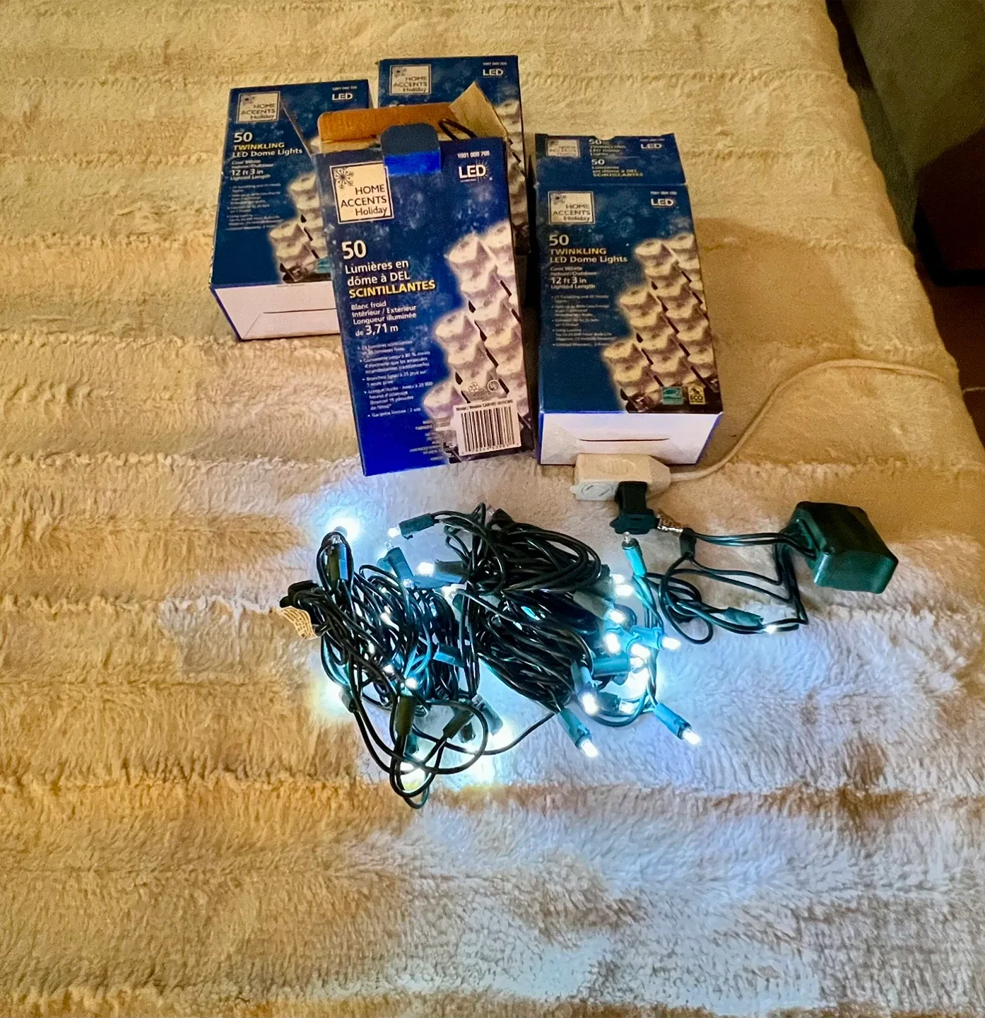 50 LED Twinkling Dome String Lights - 4 boxes image indicator(5)