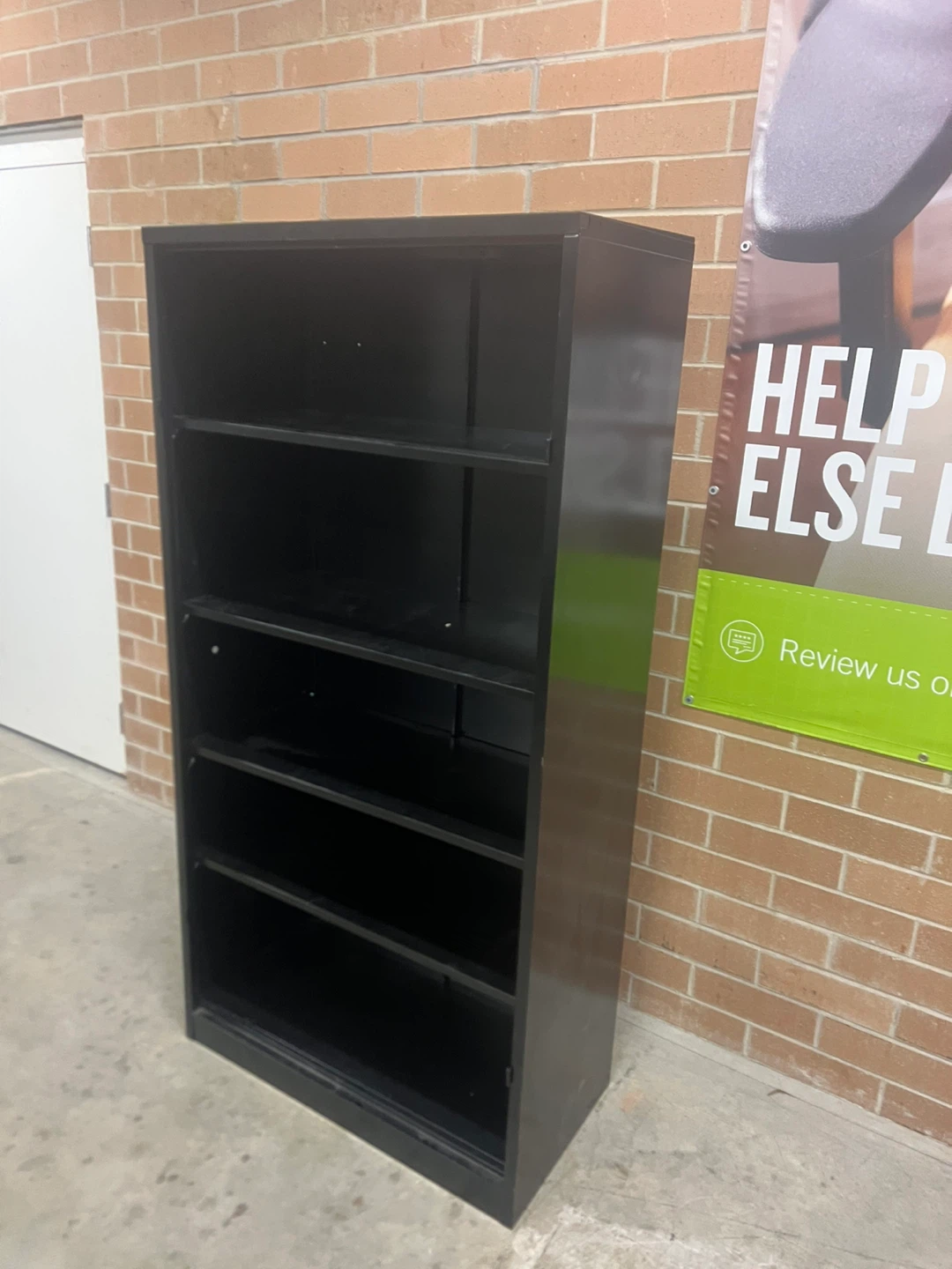 Black Metal Bookshelf - photo 4