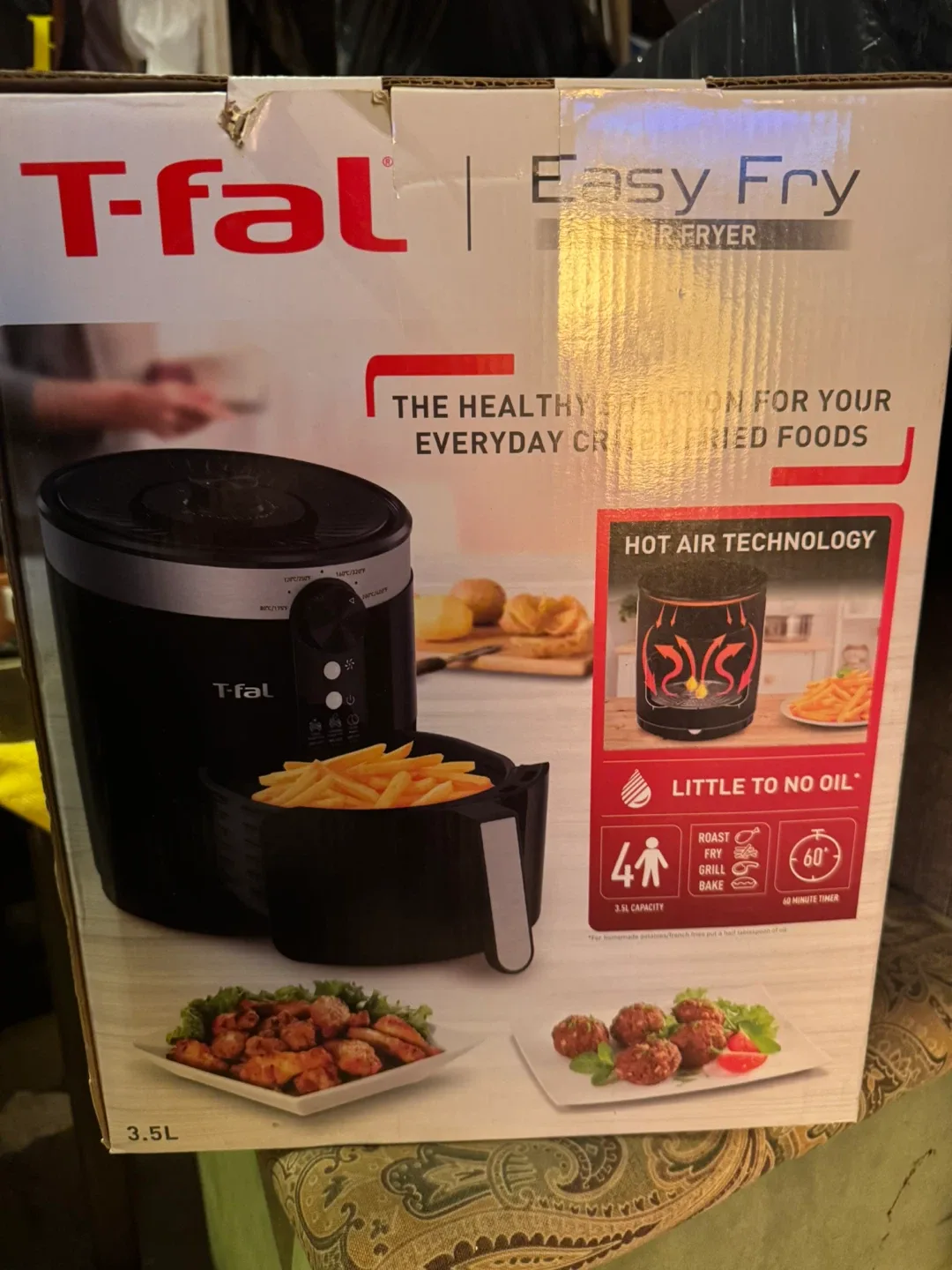 T-fal Easy Fry Air Fryer - barley used thumbnail