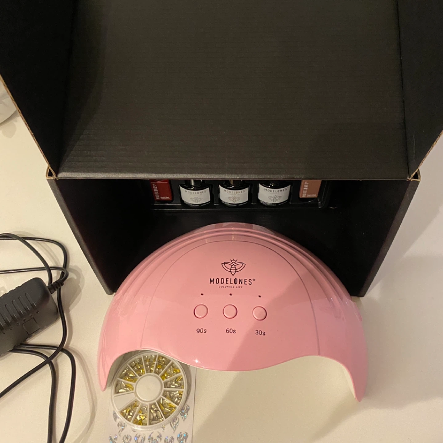 Modelones Nail Gel Polish Kit with Lamp - photo 4