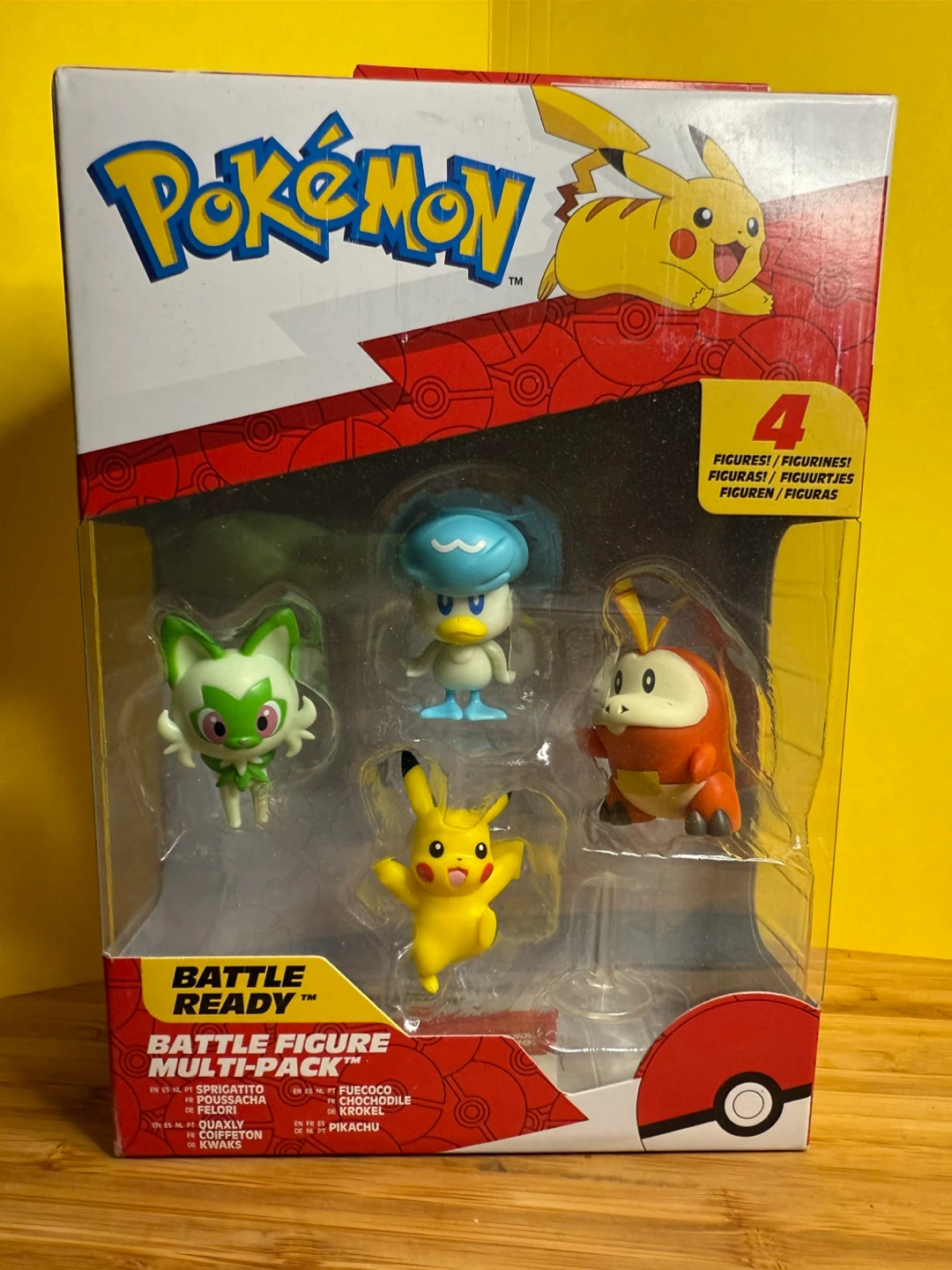 Pokémon Battle Ready Figure Multi-Pack (4 Figures)